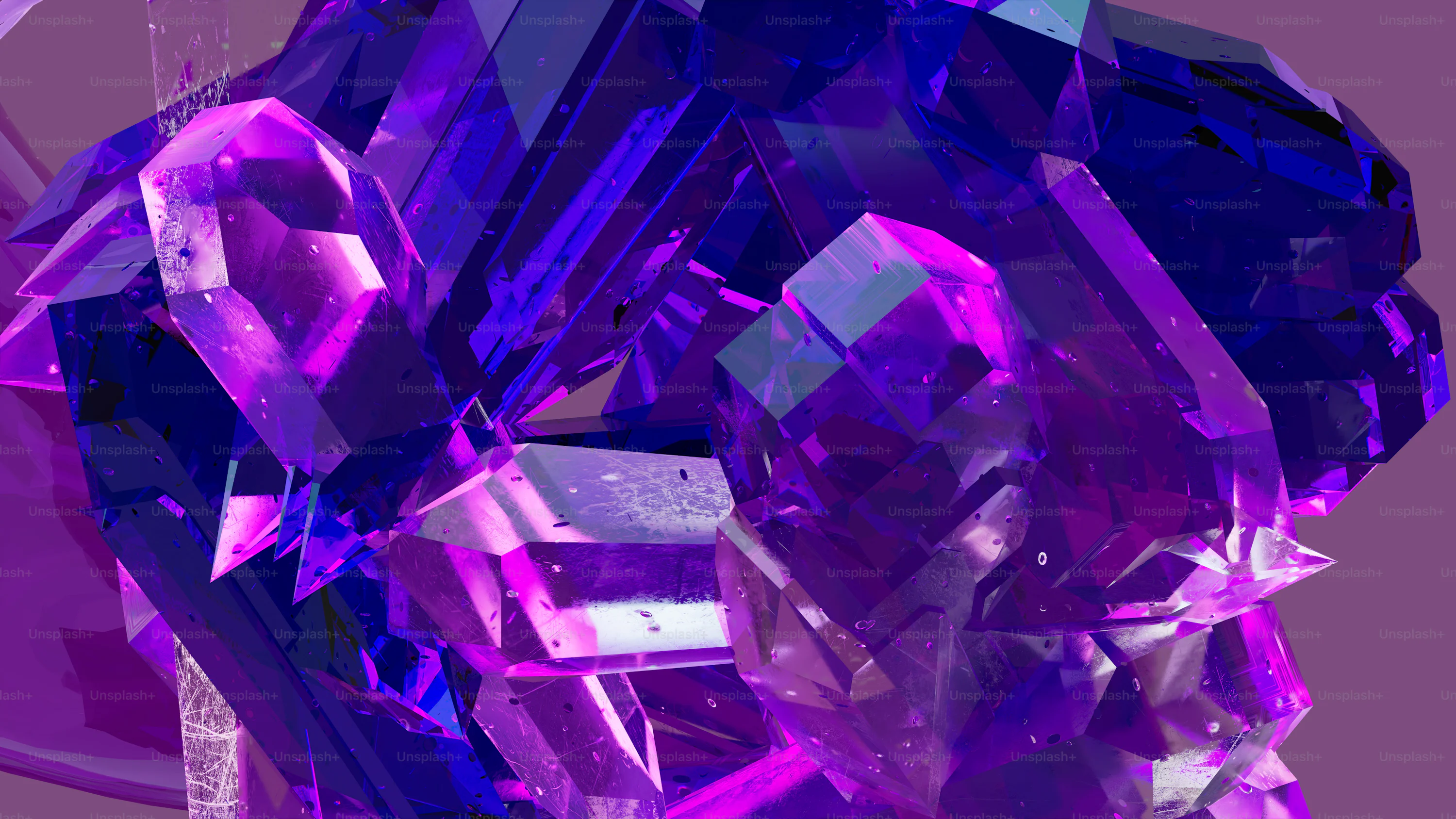 Purple Crystal Picture. Download Free Image