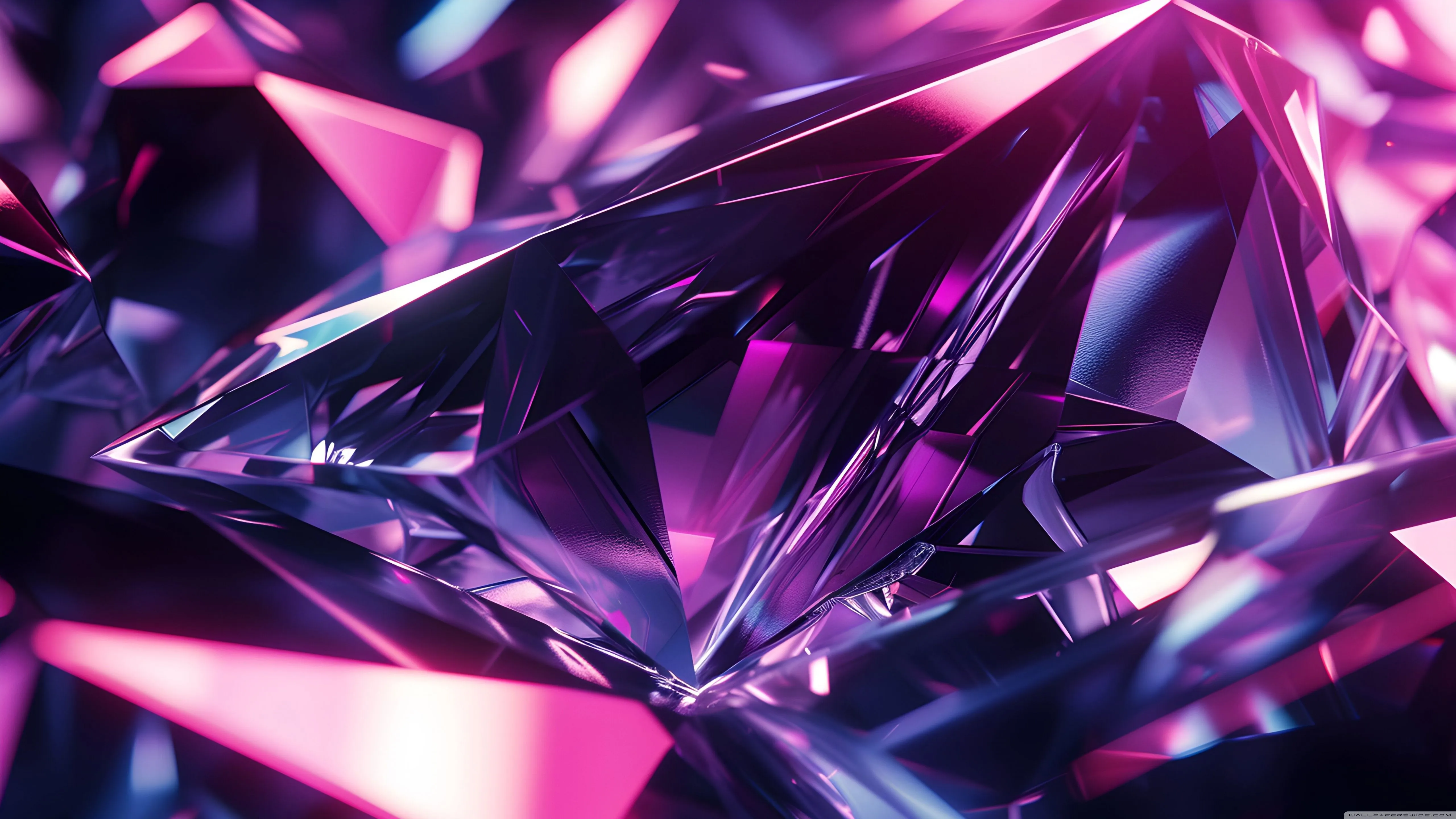 Crystals 4K UHD Wallpaper for UltraHD Desktop and TV, Widescreen and UltraWide Display, Dual Monitor, Smartphone and Tablet Devices