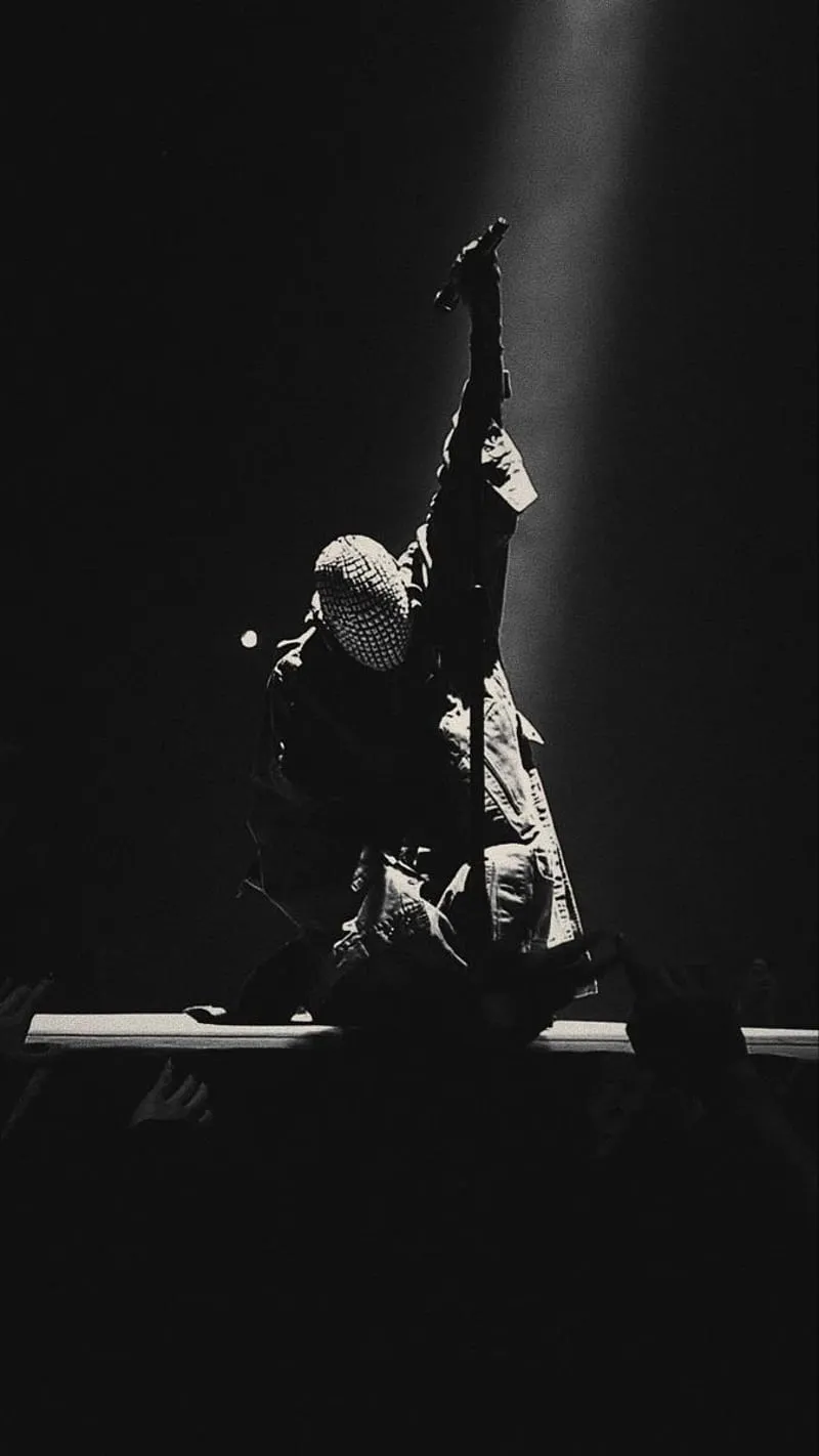 Kanye West, Kanye West Black, HD wallpaper