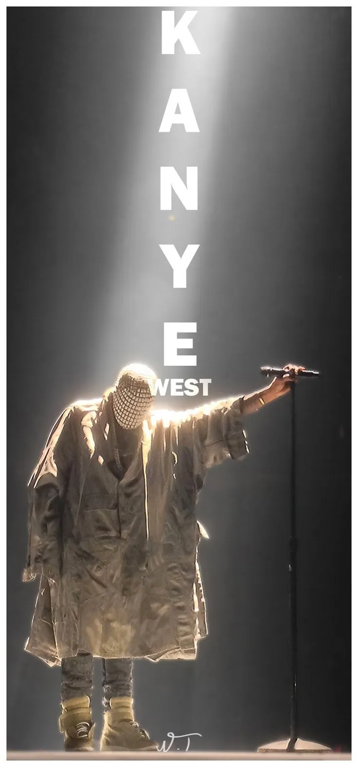Kanye West phone wallpaper