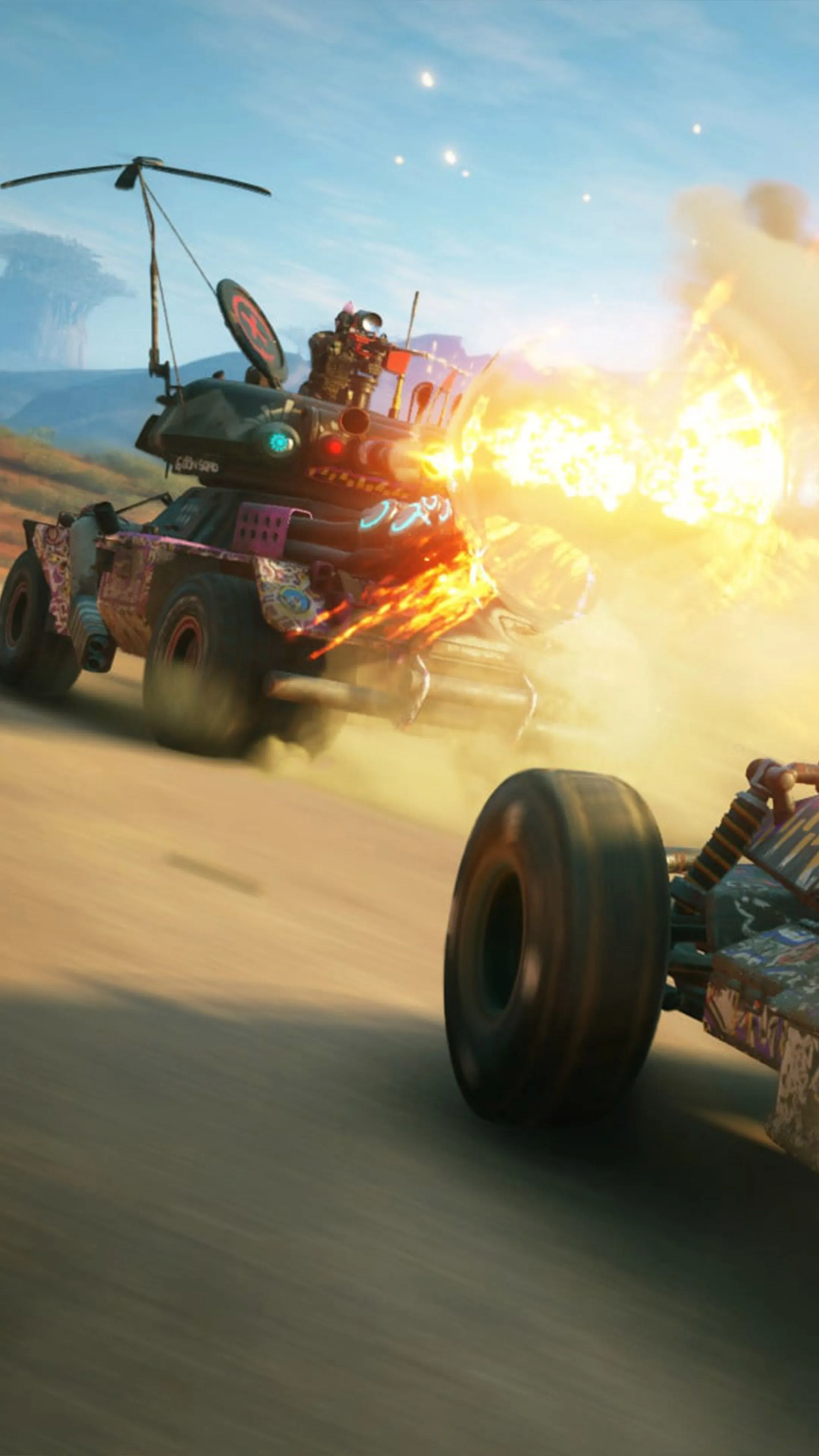 Vehicle Chase Rage 2 4K Ultra HD Mobile Wallpaper for iPhone & Android