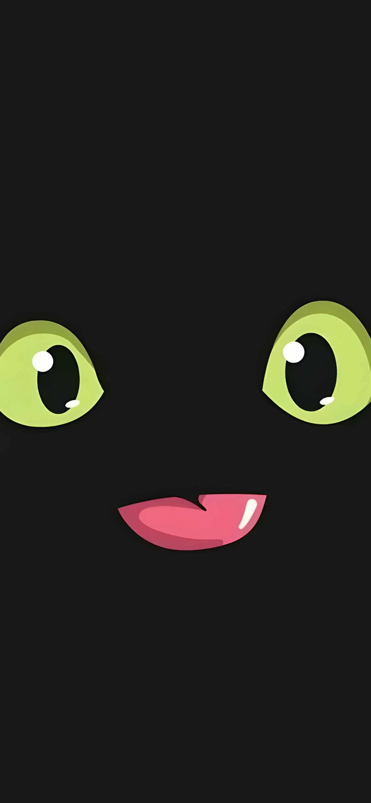 Toothless Face Dark Wallpaper Black Phone Wallpaper