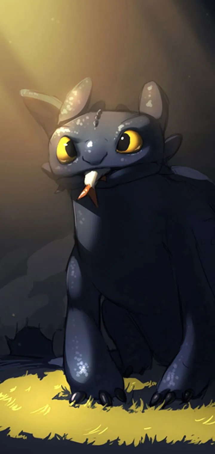 Toothless (How To Train Your Dragon) Phone Wallpaper and iPhone Background: Free HD Download