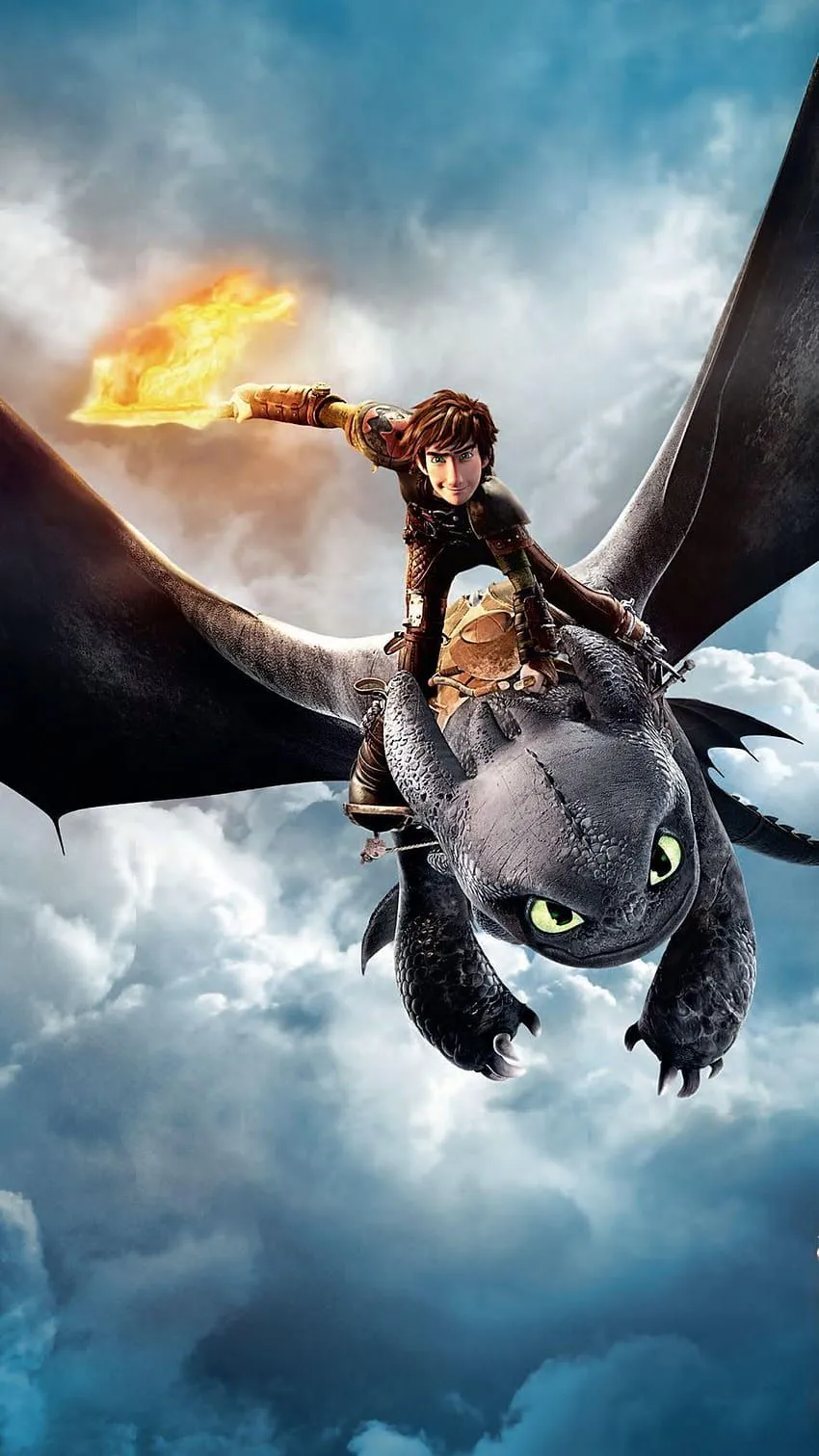 Toothless dragon mobile HD phone wallpaper