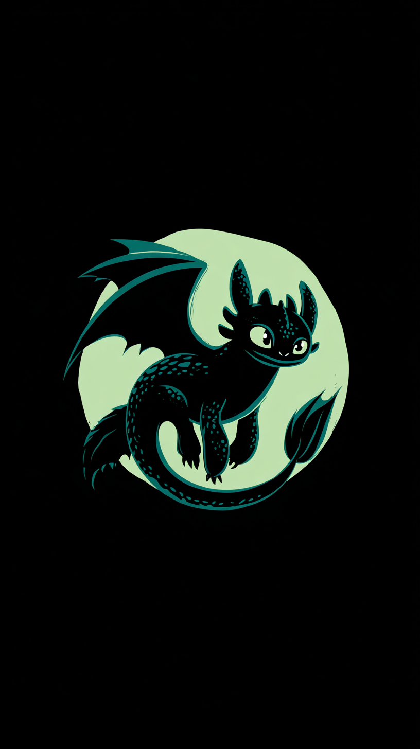 Free Toothless Wallpaper Style In HD 4K