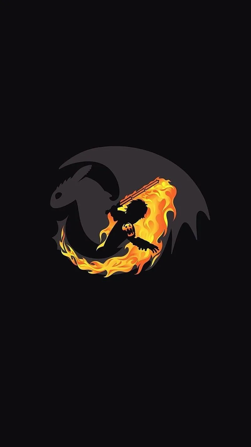 Toothless, dragon, httyd, HD phone wallpaper