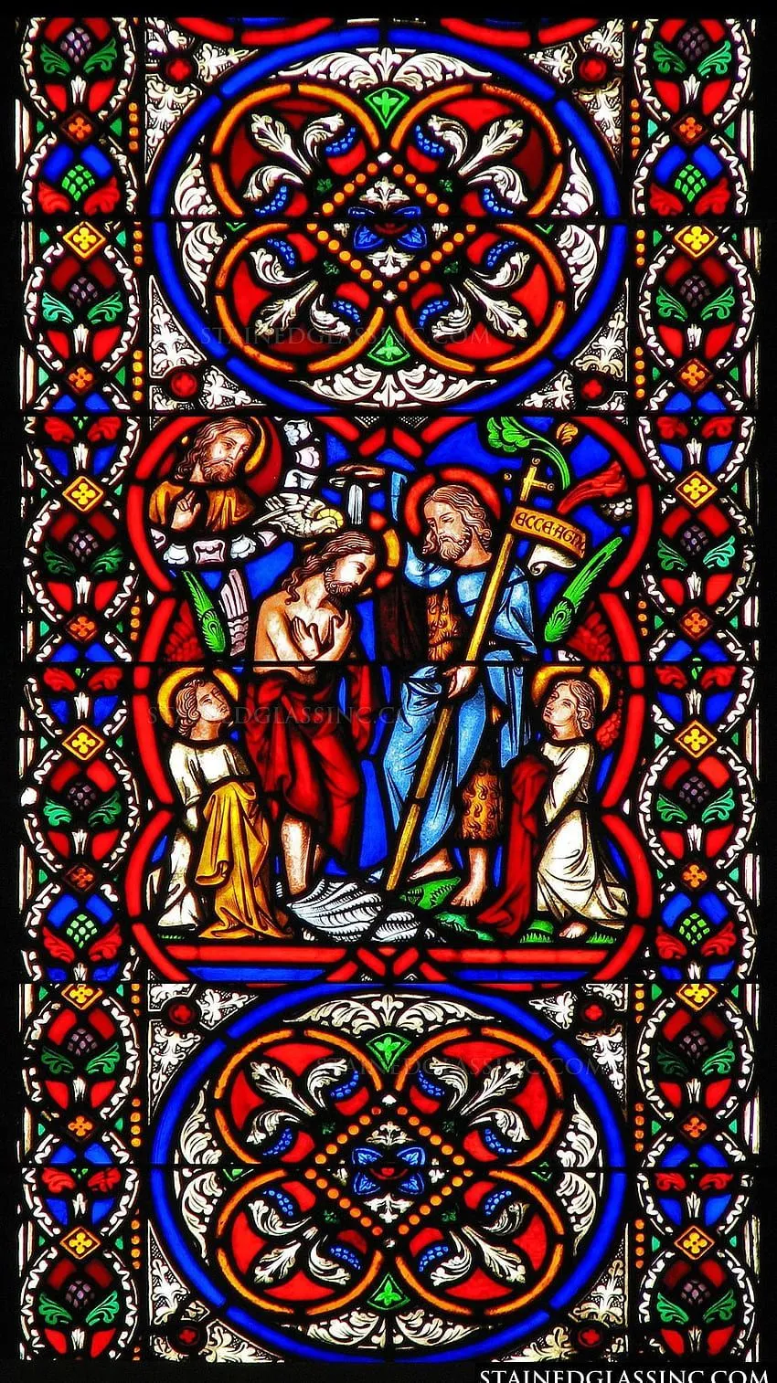 STAINED GLASS CHURCH WINDOWS, Catholic Stained Glass HD phone wallpaper
