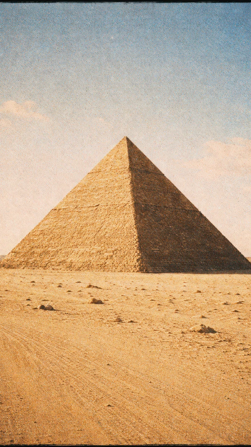 Egyptian Pyramid Sky Phone Wallpaper Image Wallpaper