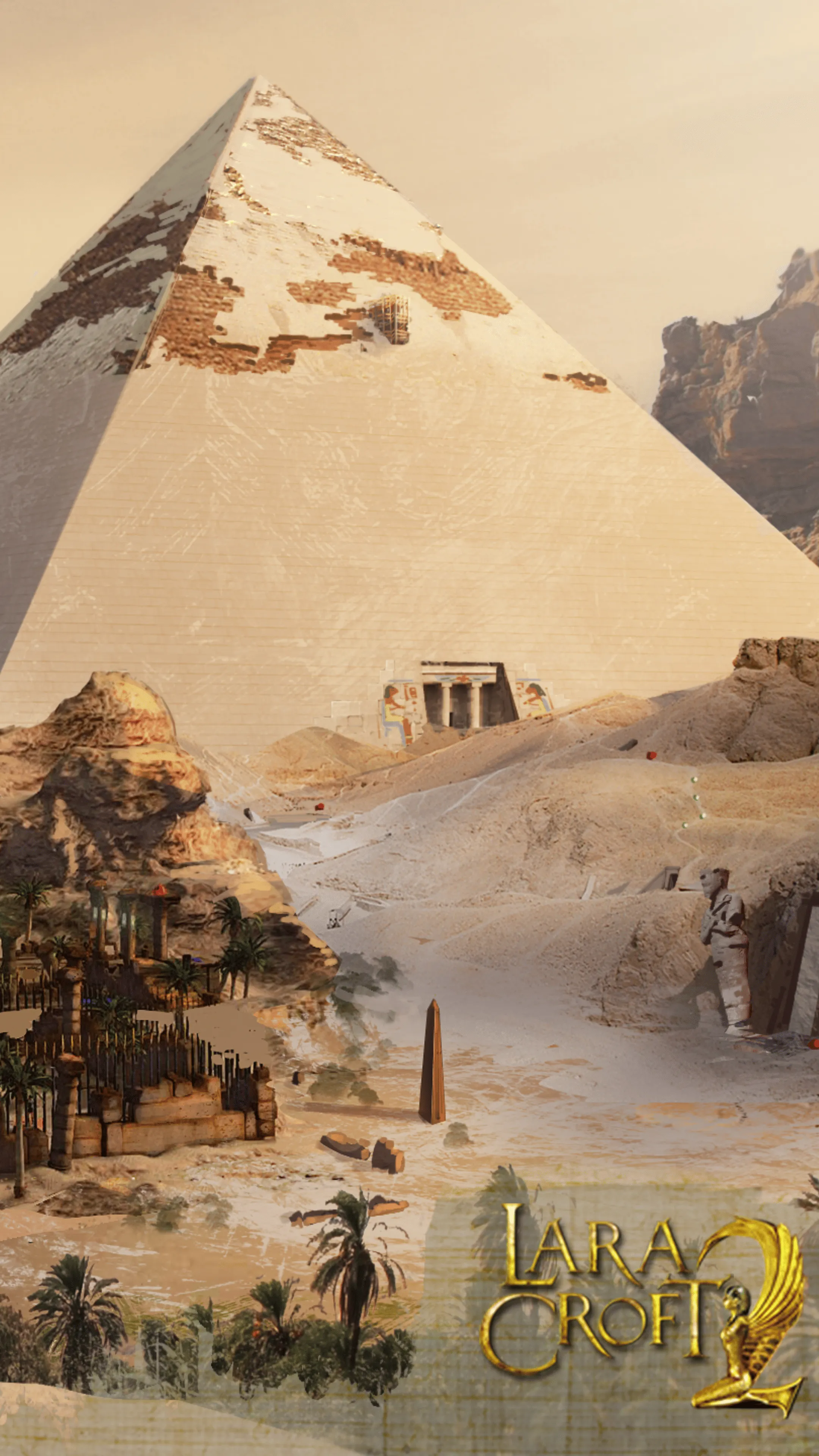 Lara Croft and the Temple of Osiris Mobile Wallpaper