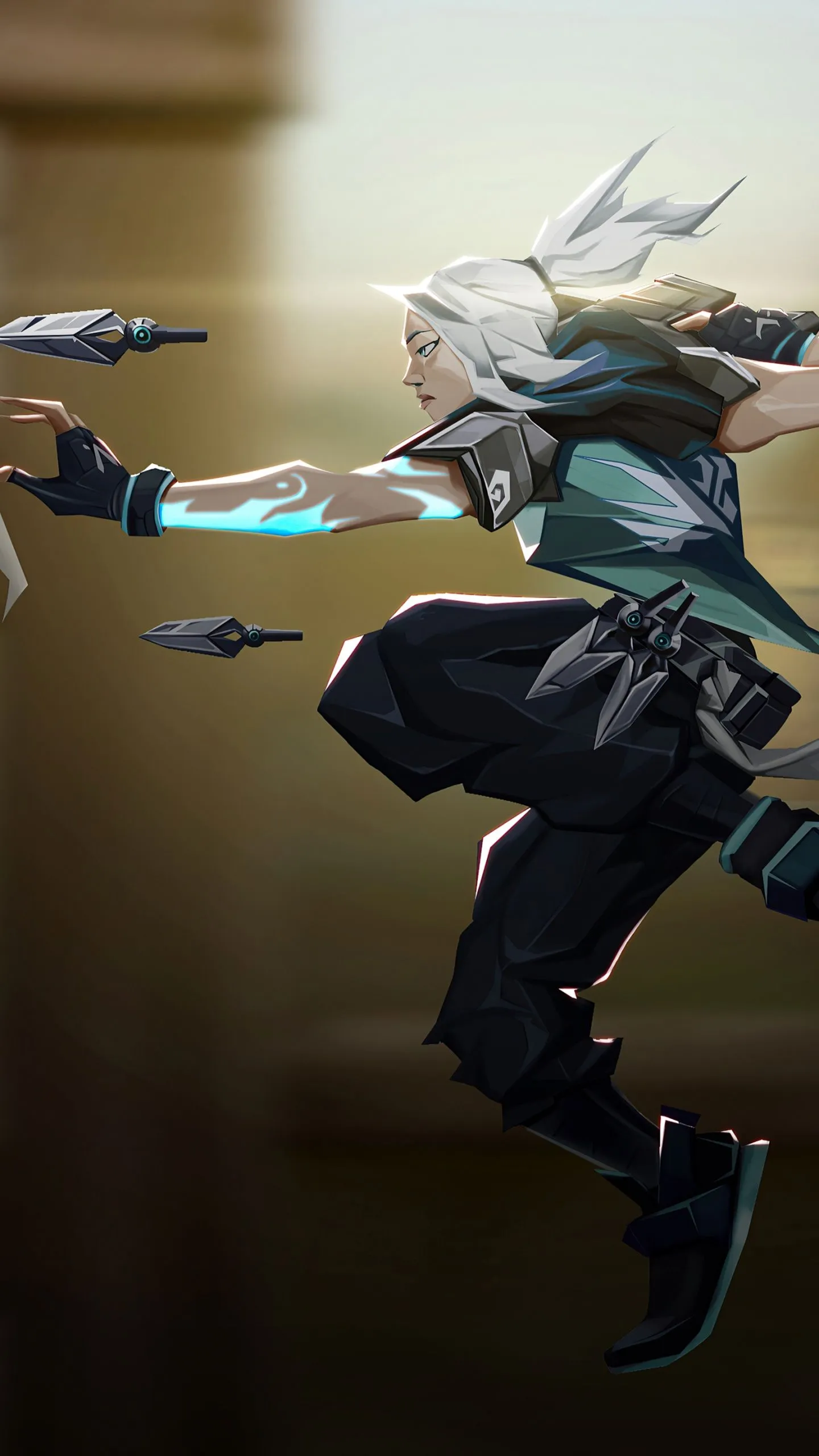 Jett (Valorant) 5K Wallpaper