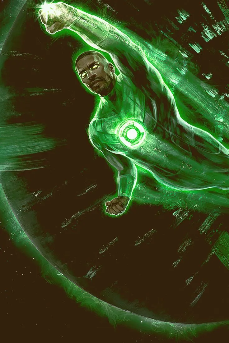 Green Lantern, Phone Wallpaper, DC