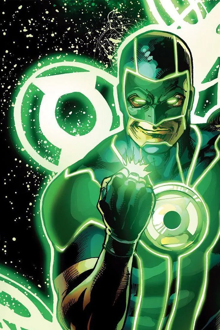 Green Lantern, Phone Wallpaper, DC