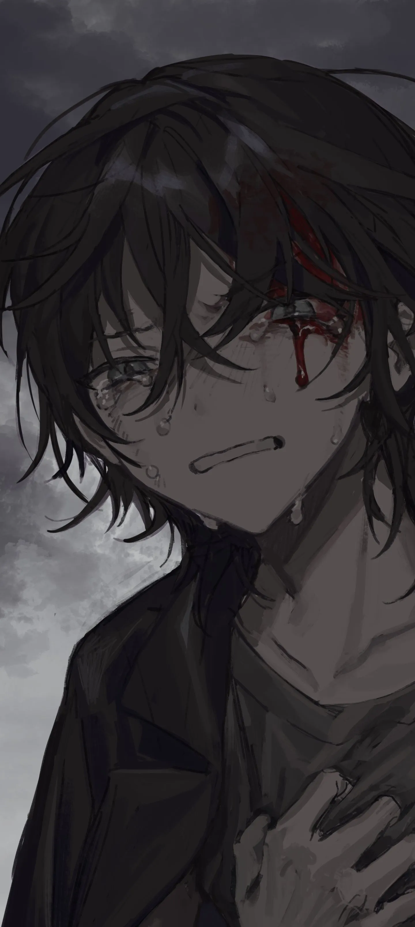 Anime Boy Phone Wallpaper, HD Background on WallpaperBat