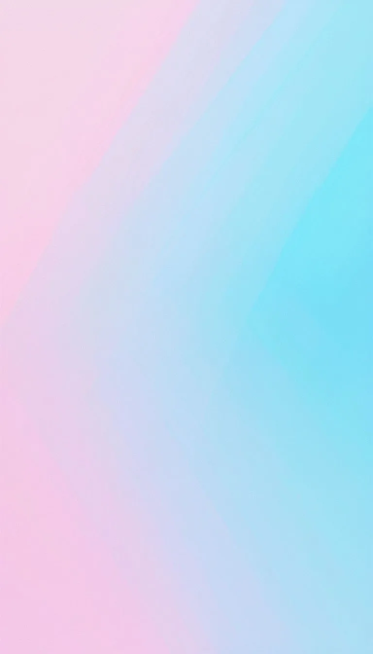 Pastel Pink to Sky Blue Soft Gradient Digital Art Background Mobile Wallpaper