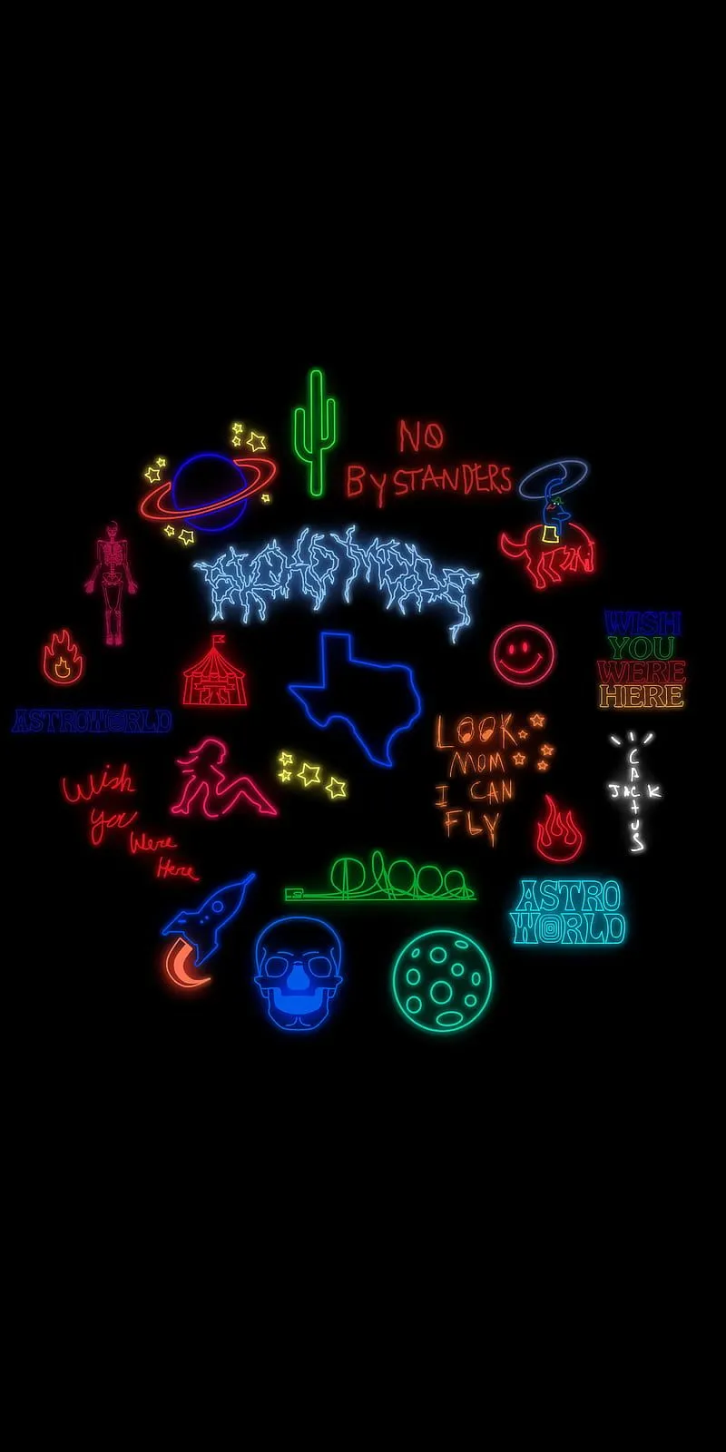 Astroworld, travis scott, HD phone wallpaper