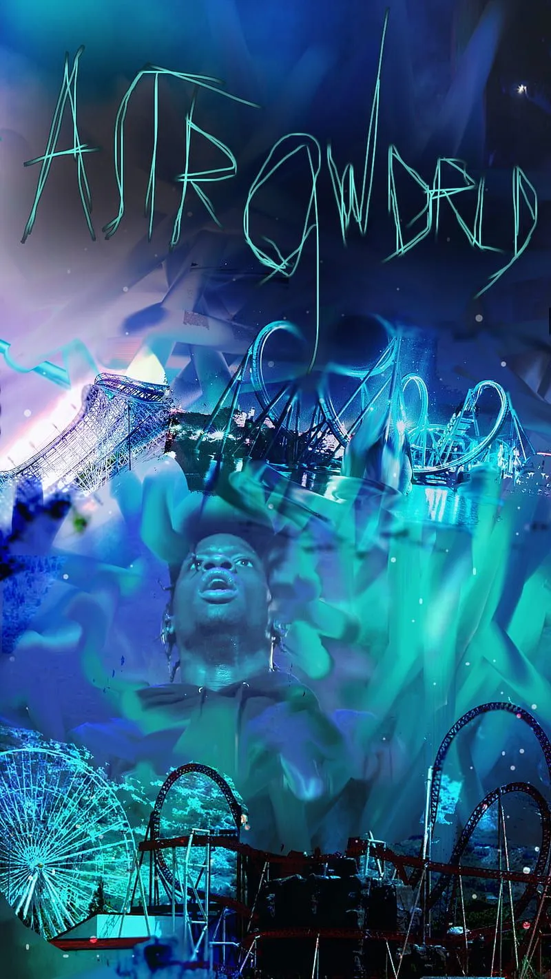 Travis ASTROWORLD, travis, travis scott, scott, astroworld, its lit, straight up, HD phone wallpaper