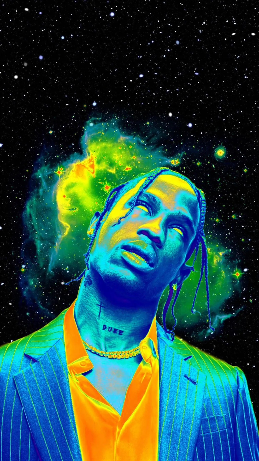 Download Thermal Travis Scott Astroworld Phone Background Wallpaper