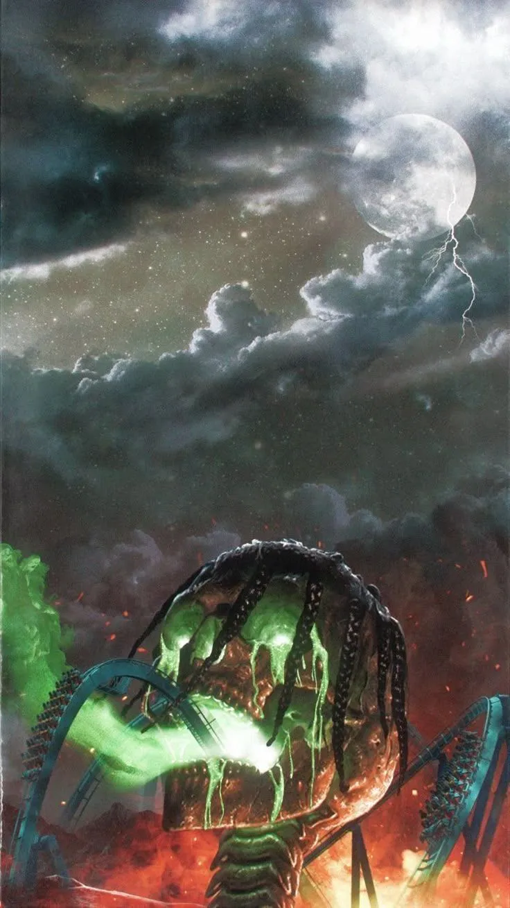 DAYS AFTER ASTROWORLD phone wallpaper by donvoitier on IG