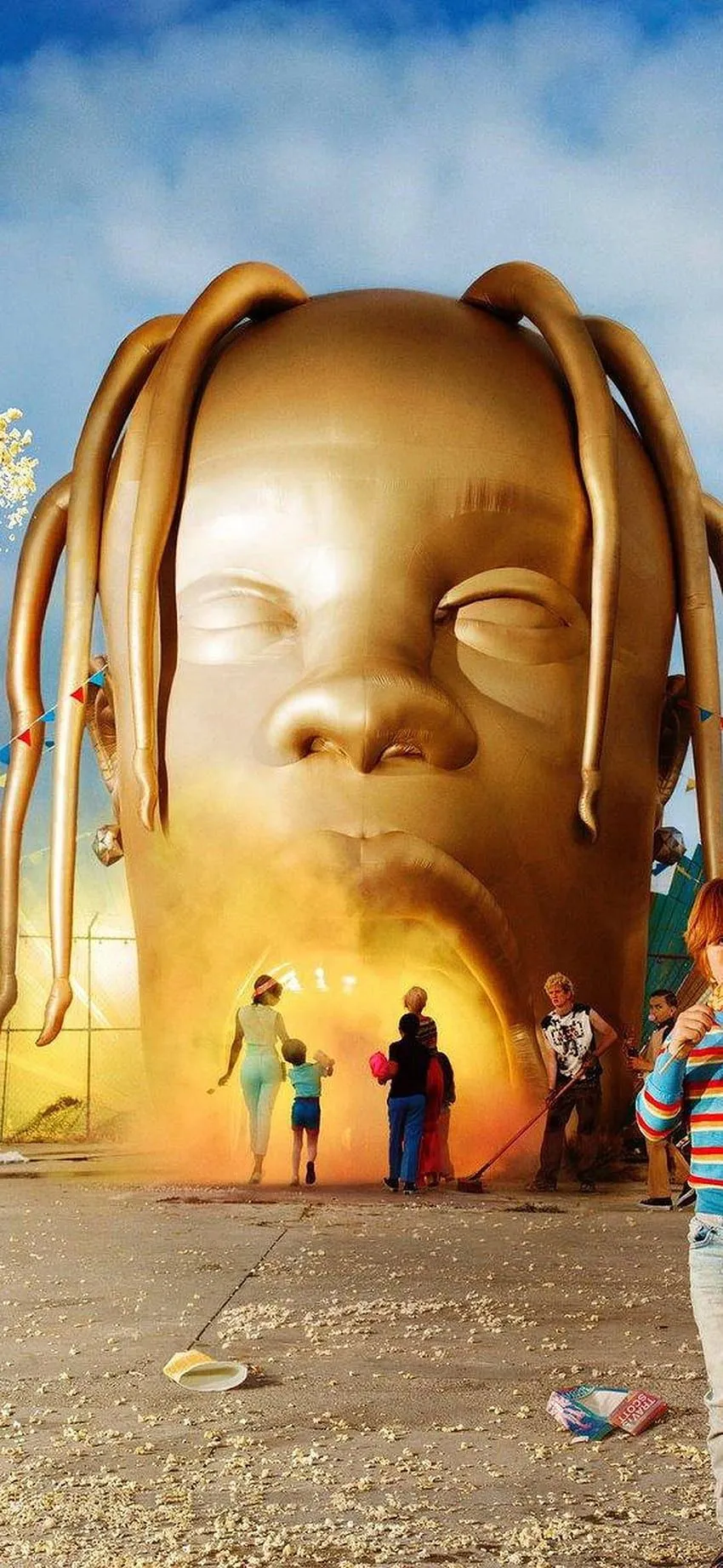 Travis scott astroworld album cover HD wallpaper