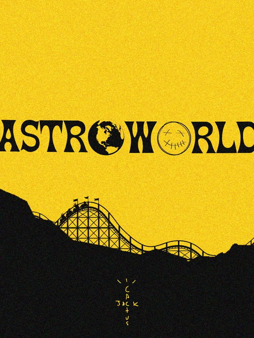 Astroworld Travis Scott Yellow [1024x1024] for your, Mobile & Tablet, yellow rapper HD phone wallpaper