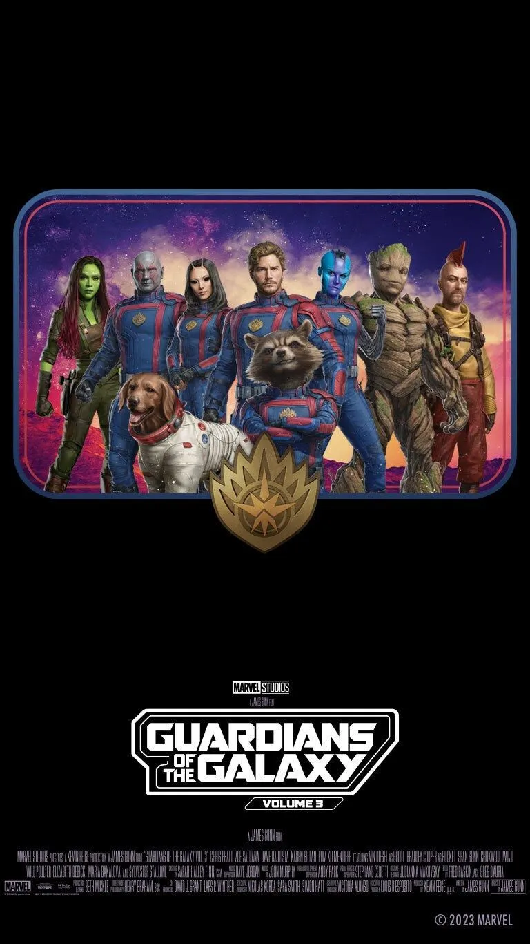Get Ready For One Last Ride With Mobile And Video Call Wallpaper Inspired By Marvel Studios' Guardians Of The Galaxy Volume 3