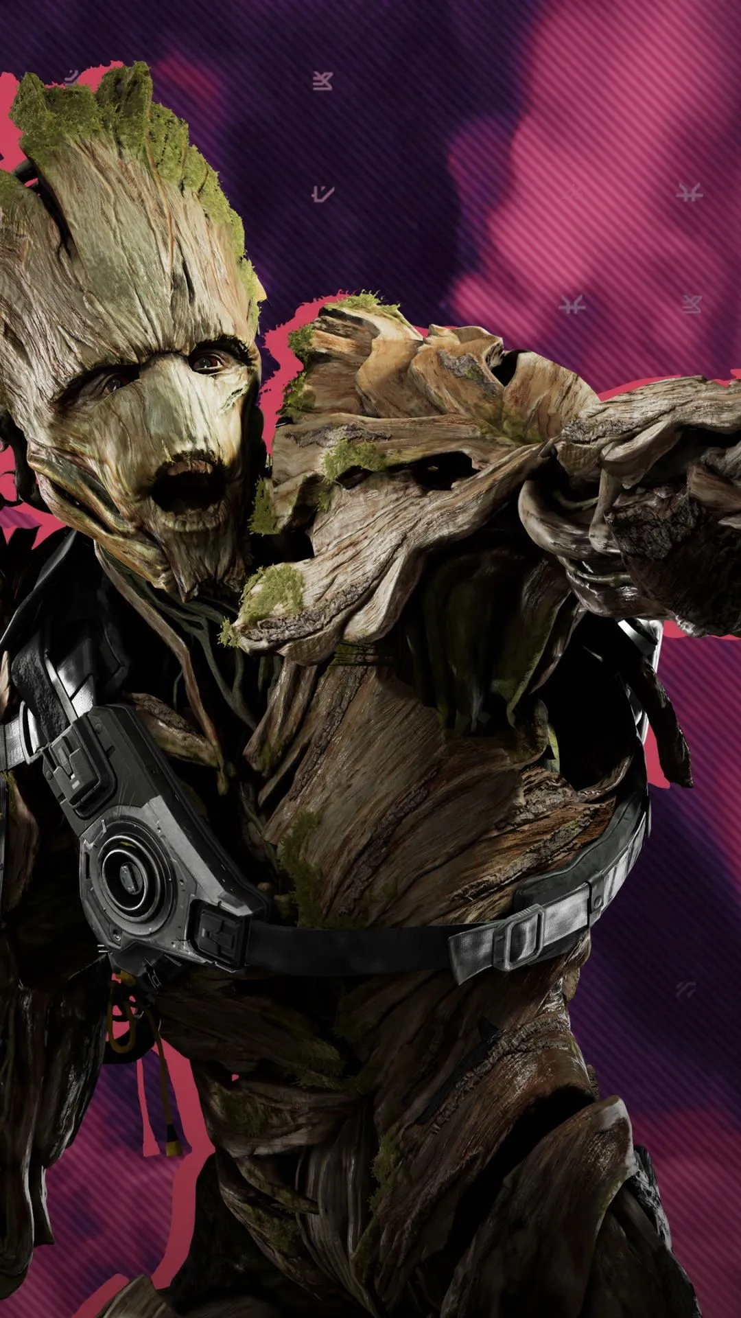 Groot in Marvel's Guardians of the Galaxy Wallpaper 4K