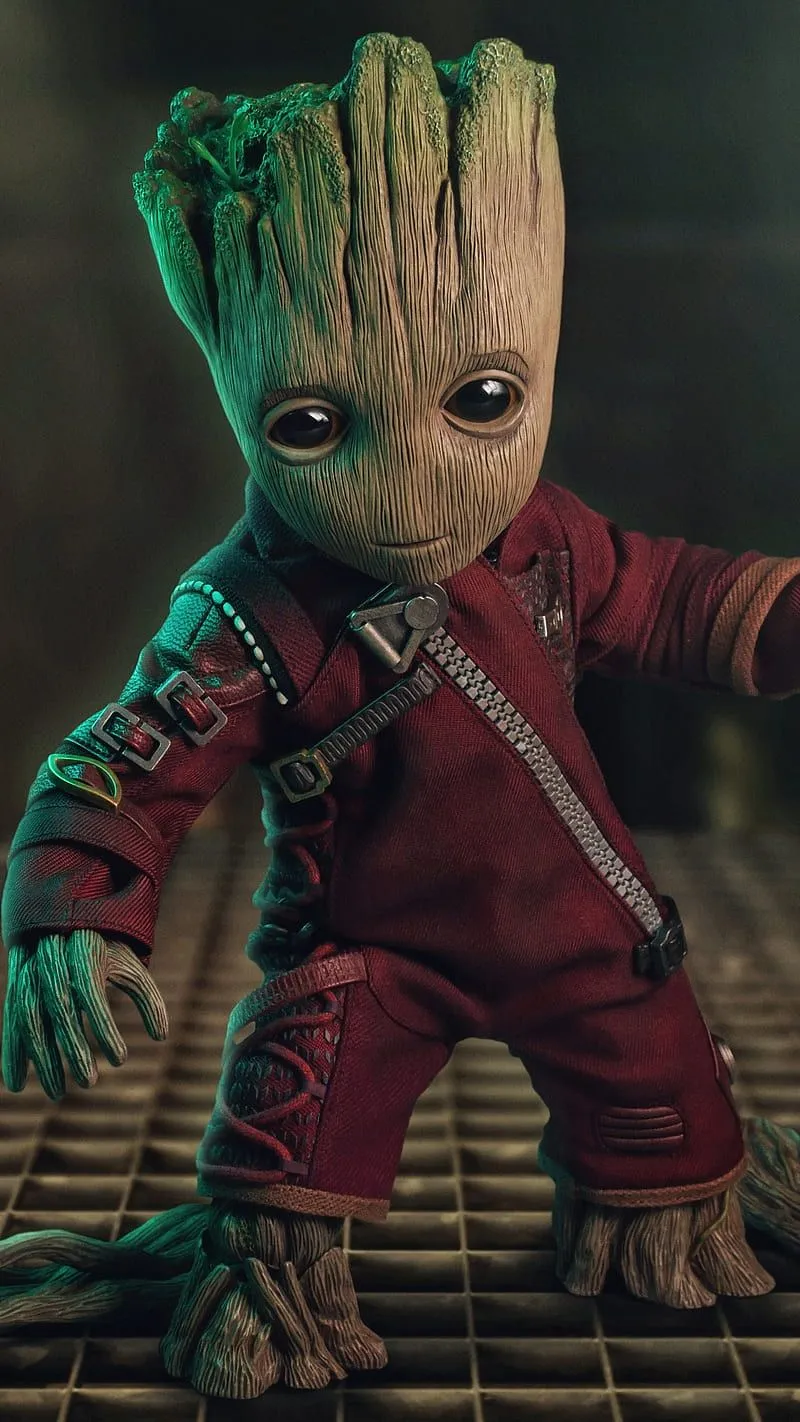 Baby groot, marvel, guardians, galaxy, HD phone wallpaper