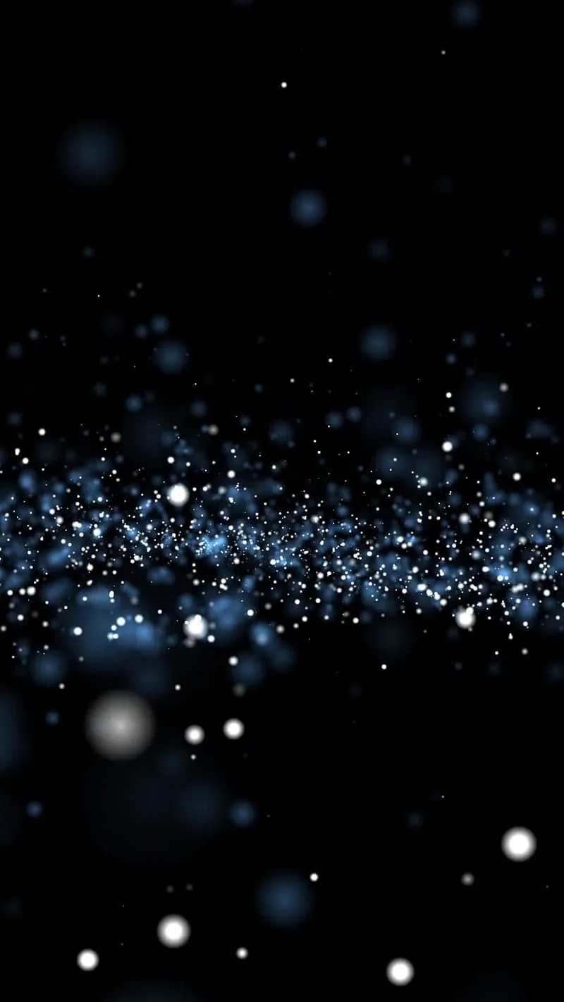 Glitters, amoled, black, blue, bubbles, edge, glitter, gold, silver, sparkle, HD phone wallpaper