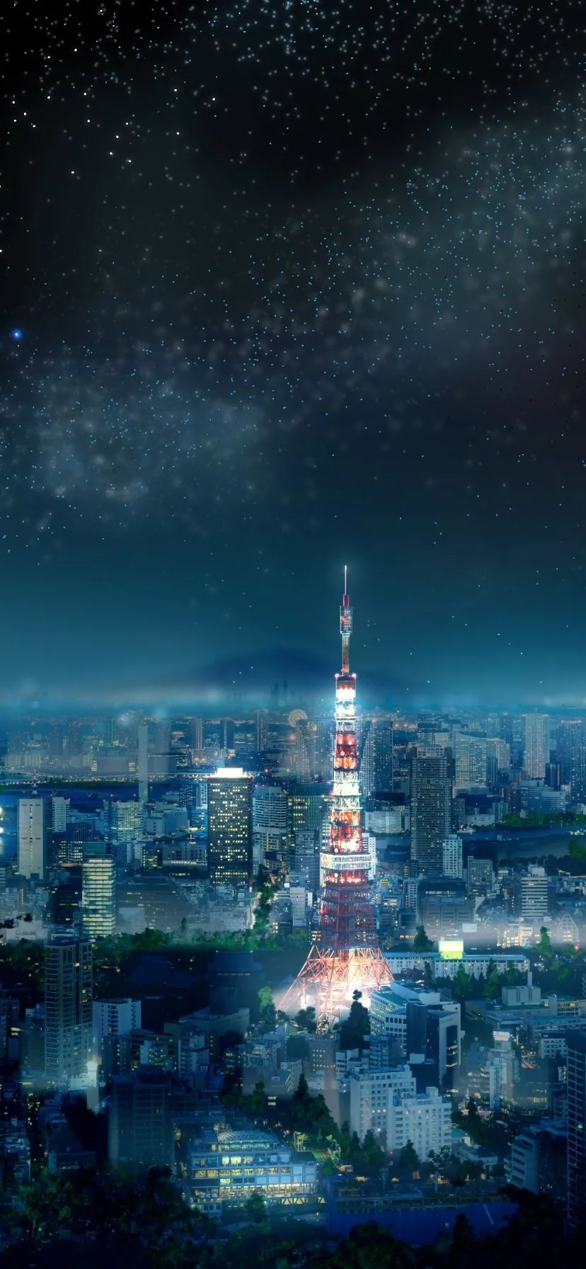Phone wallpaper: Tokyo, Anime, City 1387222
