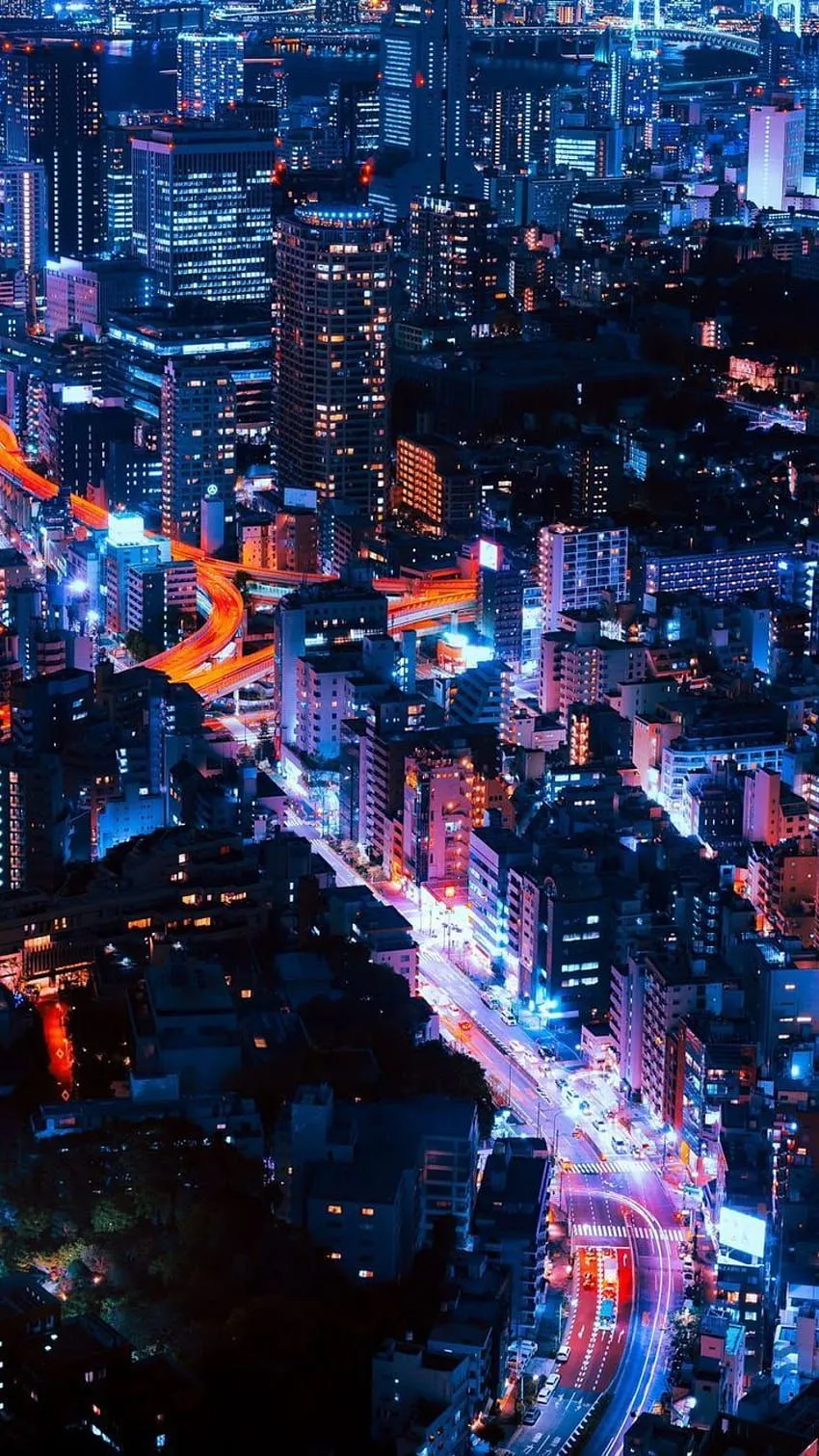 Tokyo night, cities mobile HD phone wallpaper