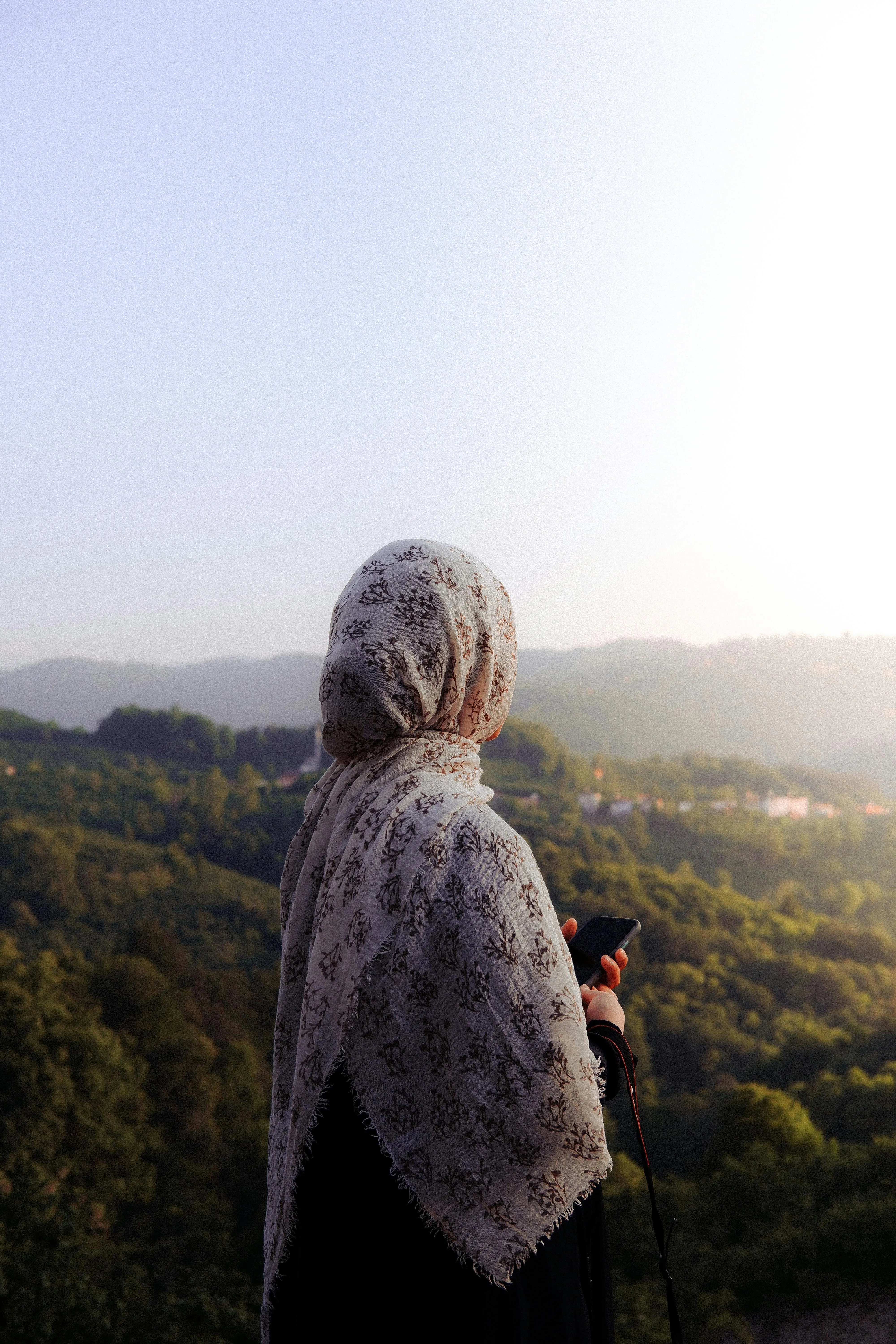 Sunset Hijab Girl Back View Photo, Download The BEST Free Sunset Hijab Girl Back View & HD Image