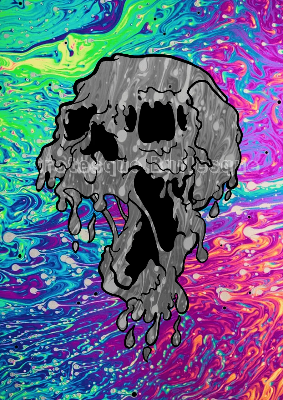 Drippy Dude Grotesque_girl ART street