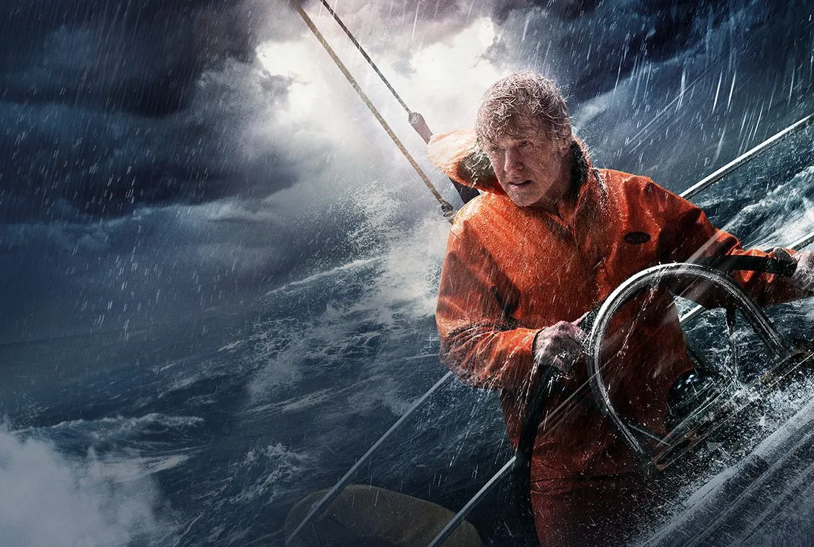 Good wind Robert Redford, sailor in the movies with All is lost