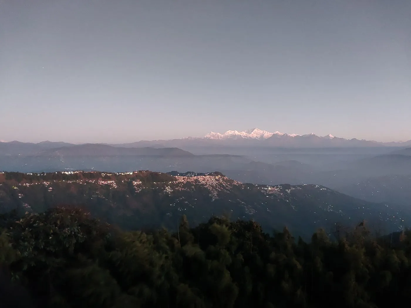 StorA Sunrise on Tiger Hill. It's December 2024 and I am on a solo. by Mohammad Asad Shaikh