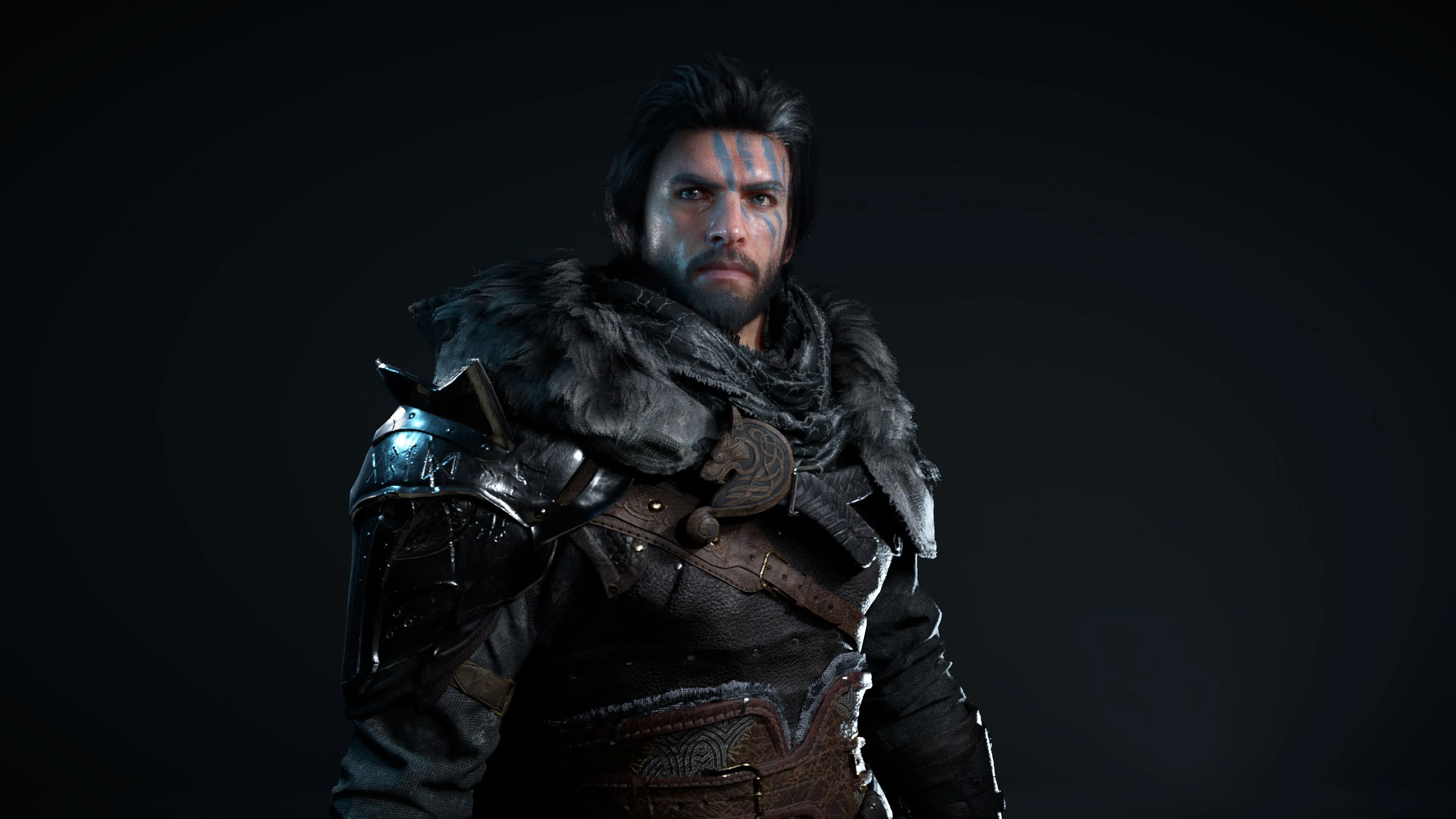 Crimson Desert Wallpaper 4K, Kliff, Dark background