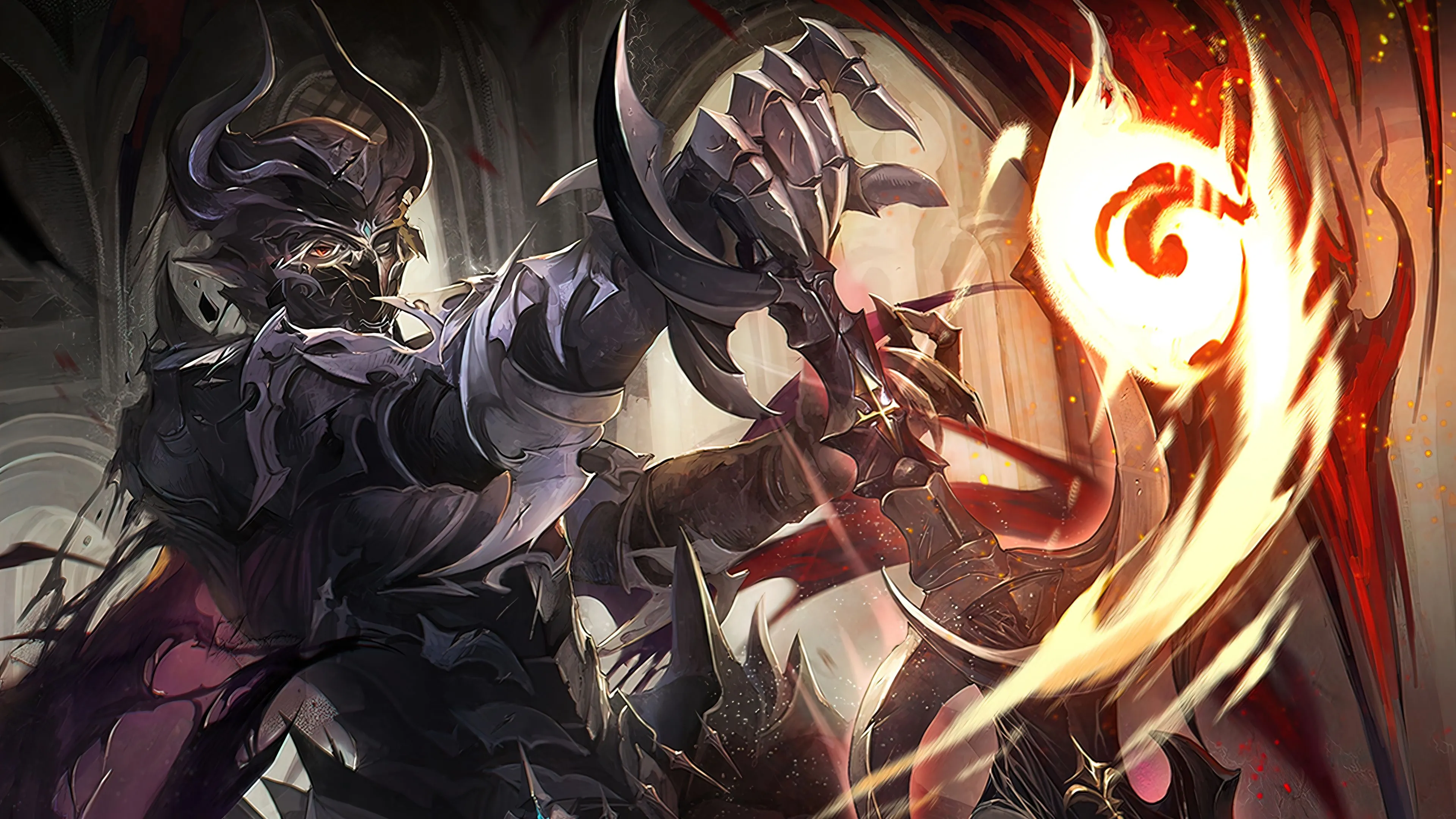 Dark Knight From Final Fantasy Xiv 4K, HD Wallpaper