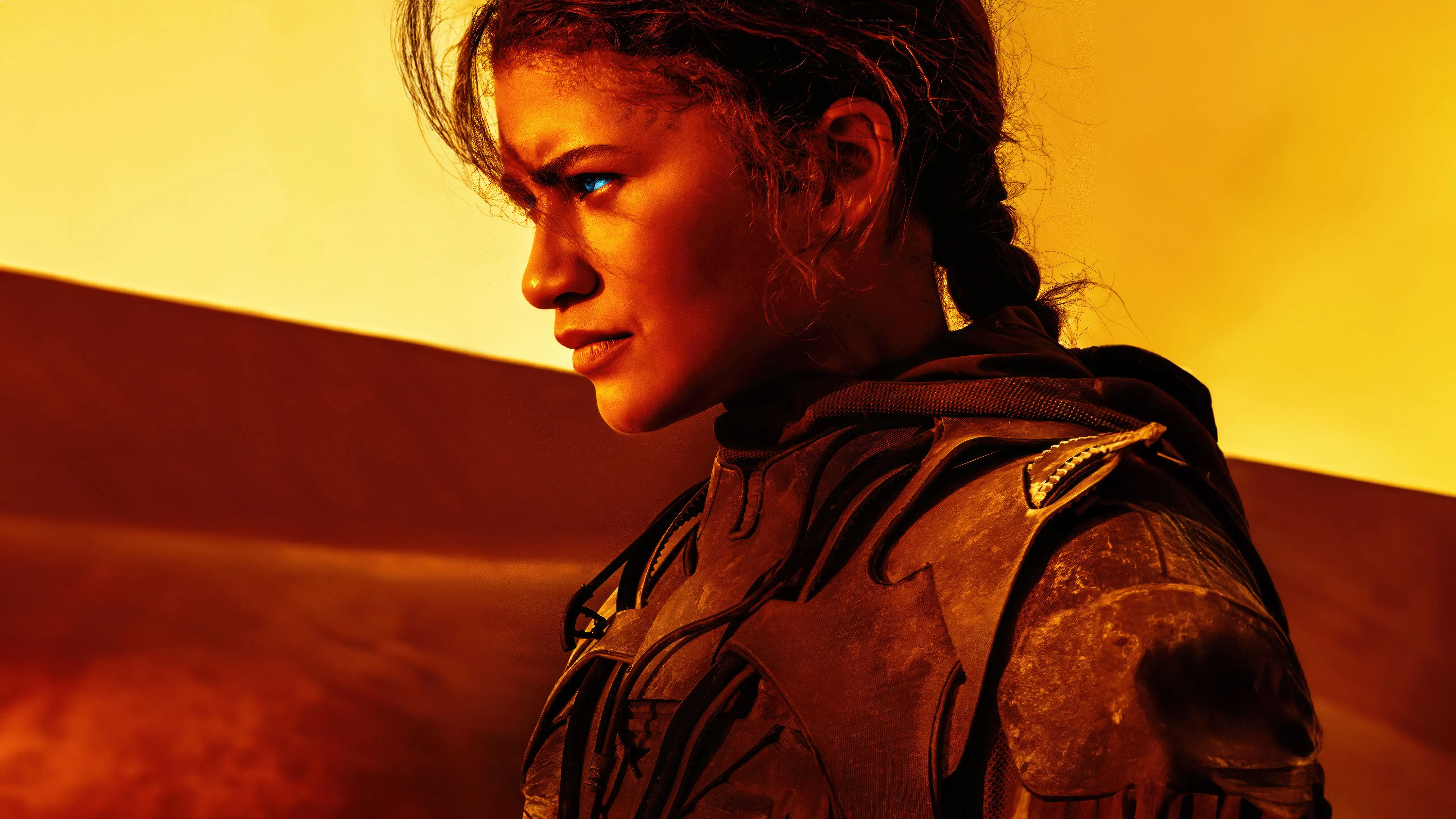 Character Chani new film Dune: Part Two Desktop wallpaper 600x382