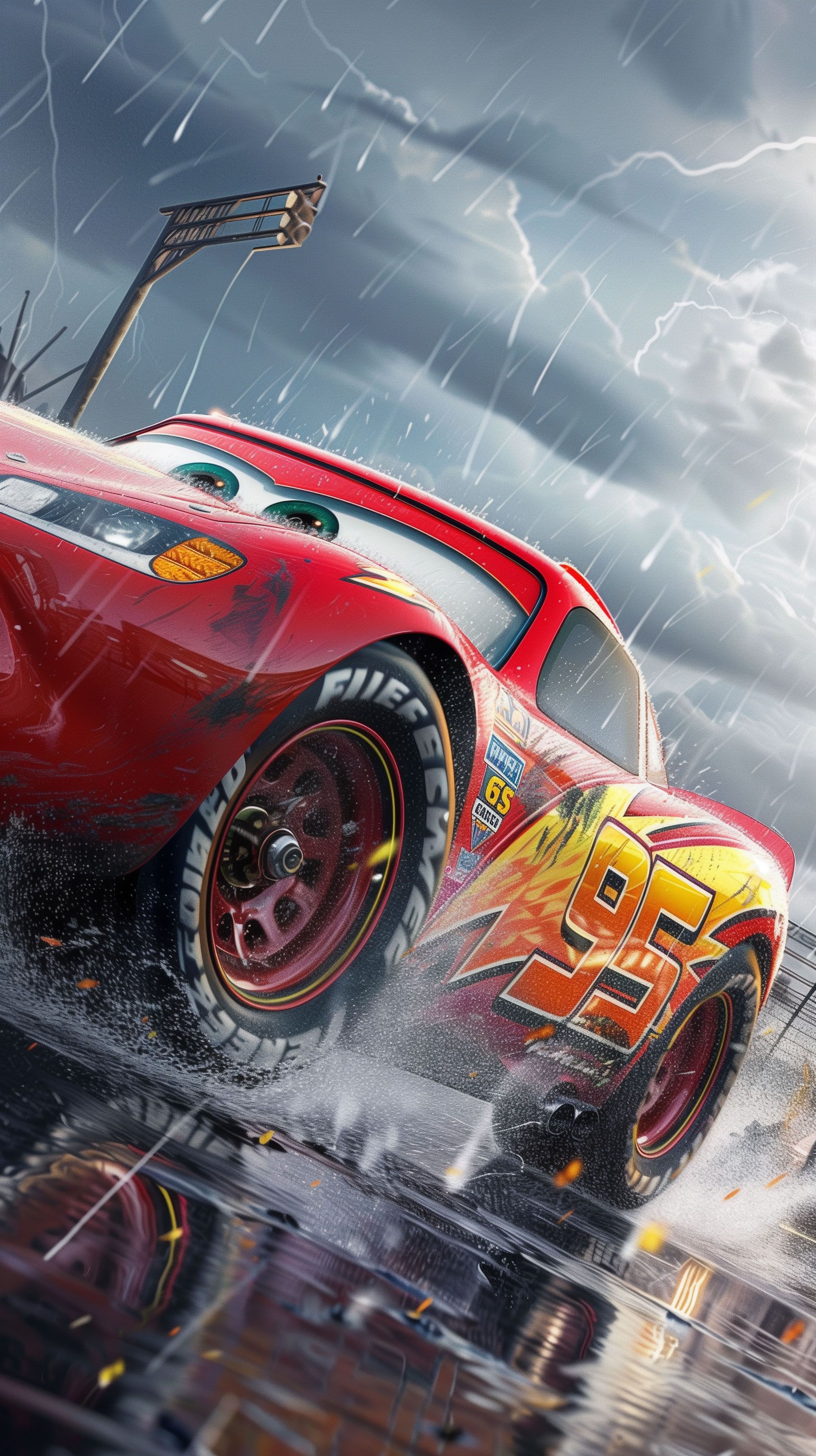 Lightning McQueen Wallpaper and Background