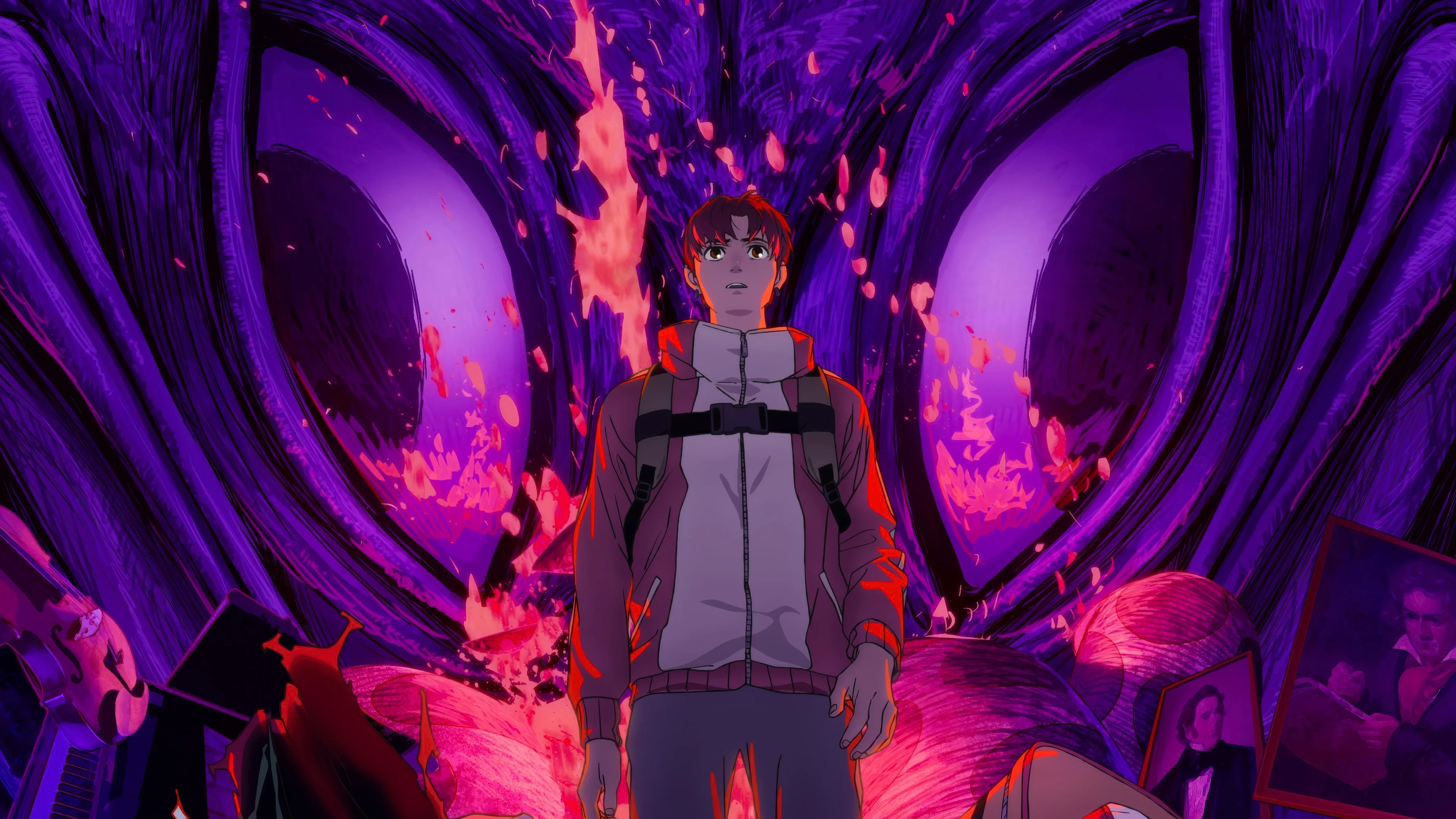 Jiji from Dandadan Anime Wallpaper 4k for Desktop