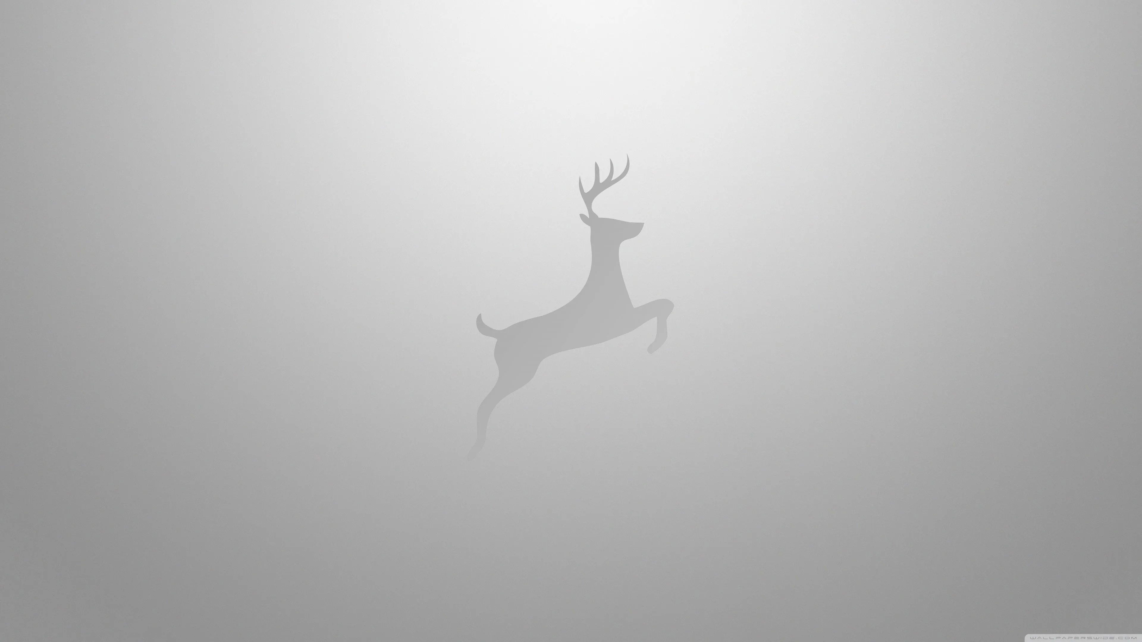Minimalist Art Light Gray 4K UHD Wallpaper for UltraHD Desktop and TV