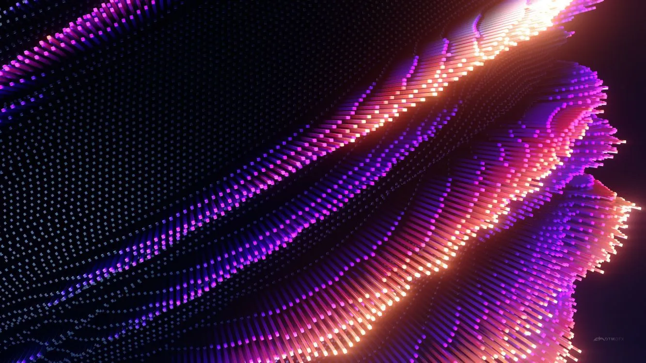Wallpaper Purple and Black Lights in a Dark Room, Background Free Image
