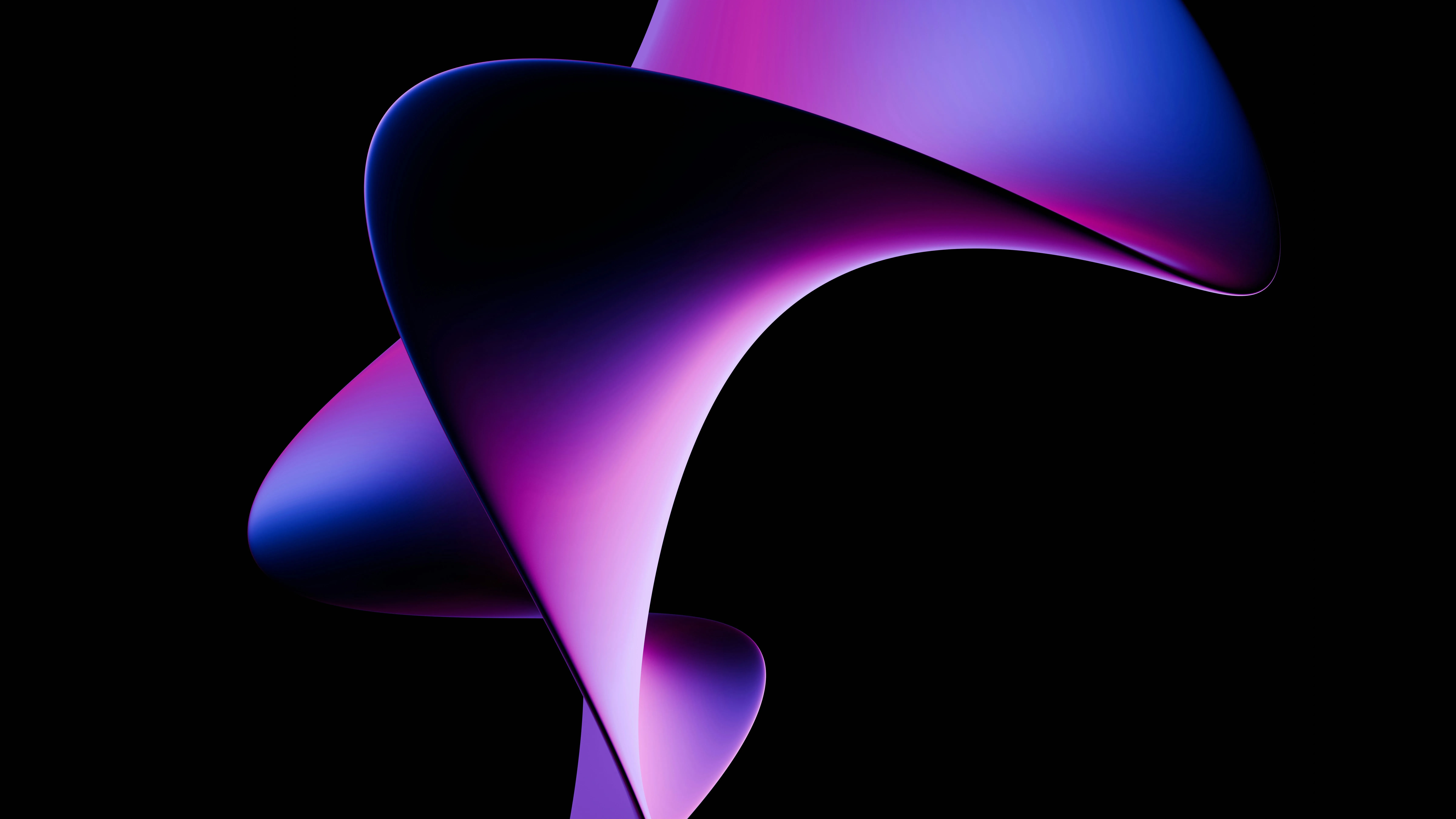Neon Flow Twist Futuristic Gradient Waves Wallpaper, HD Abstract Wallpaper, 4k Wallpaper, Image, Background, Photos and Picture
