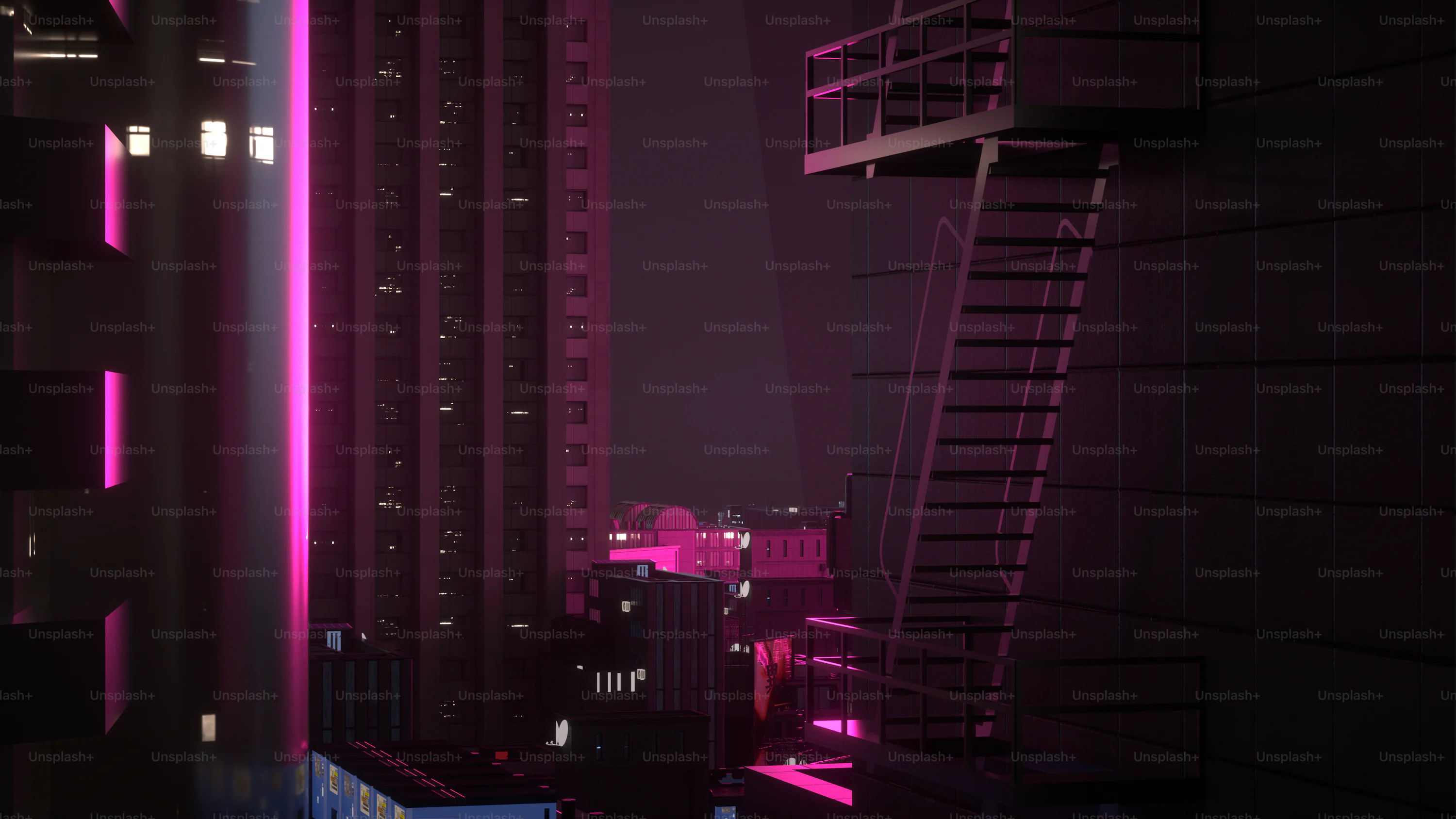 Neon Wallpaper: Free HD Download [4K]