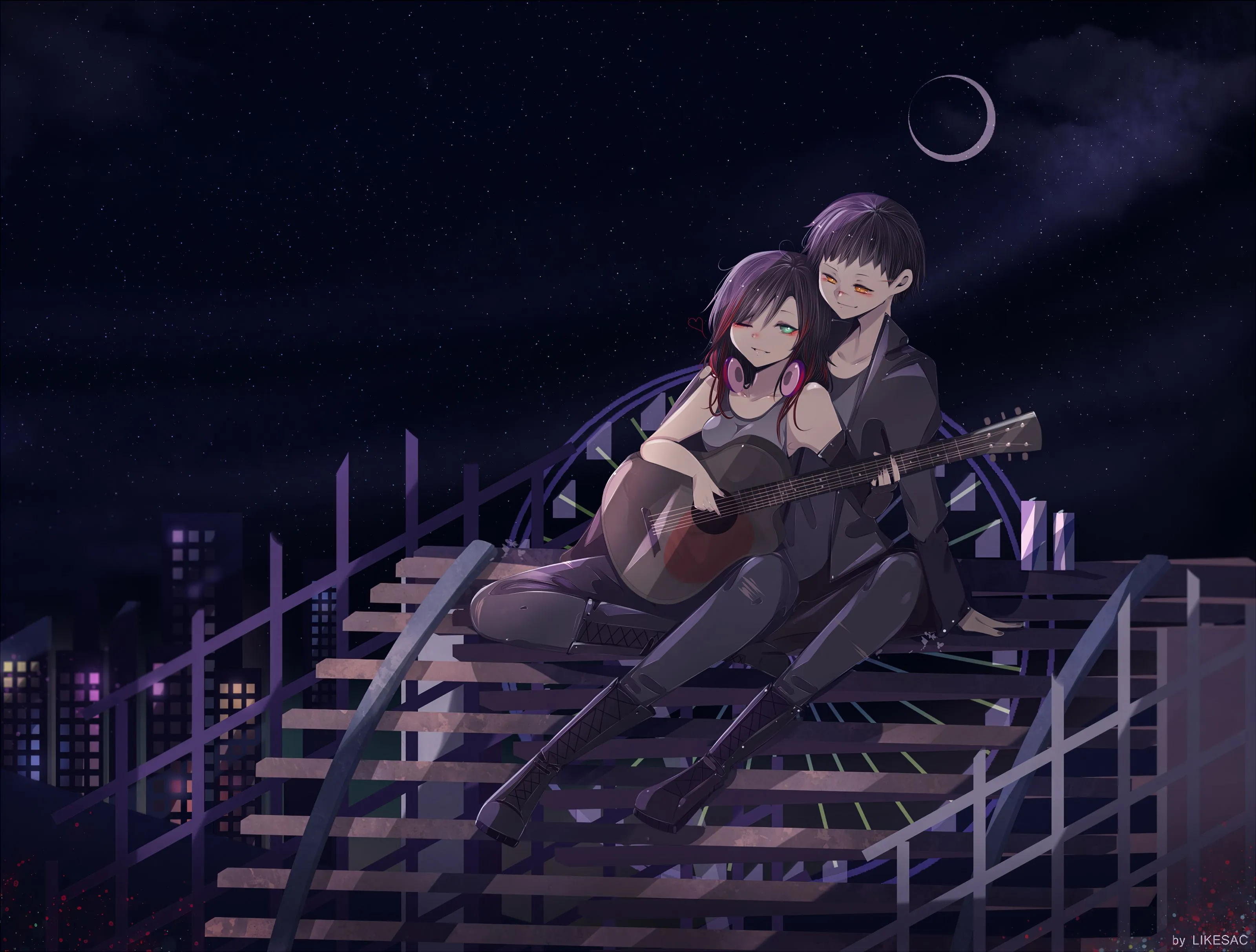 Anime Couple Wallpaper, HD Anime Wallpaper, 4k Wallpaper, Image, Background, Photo and Picture
