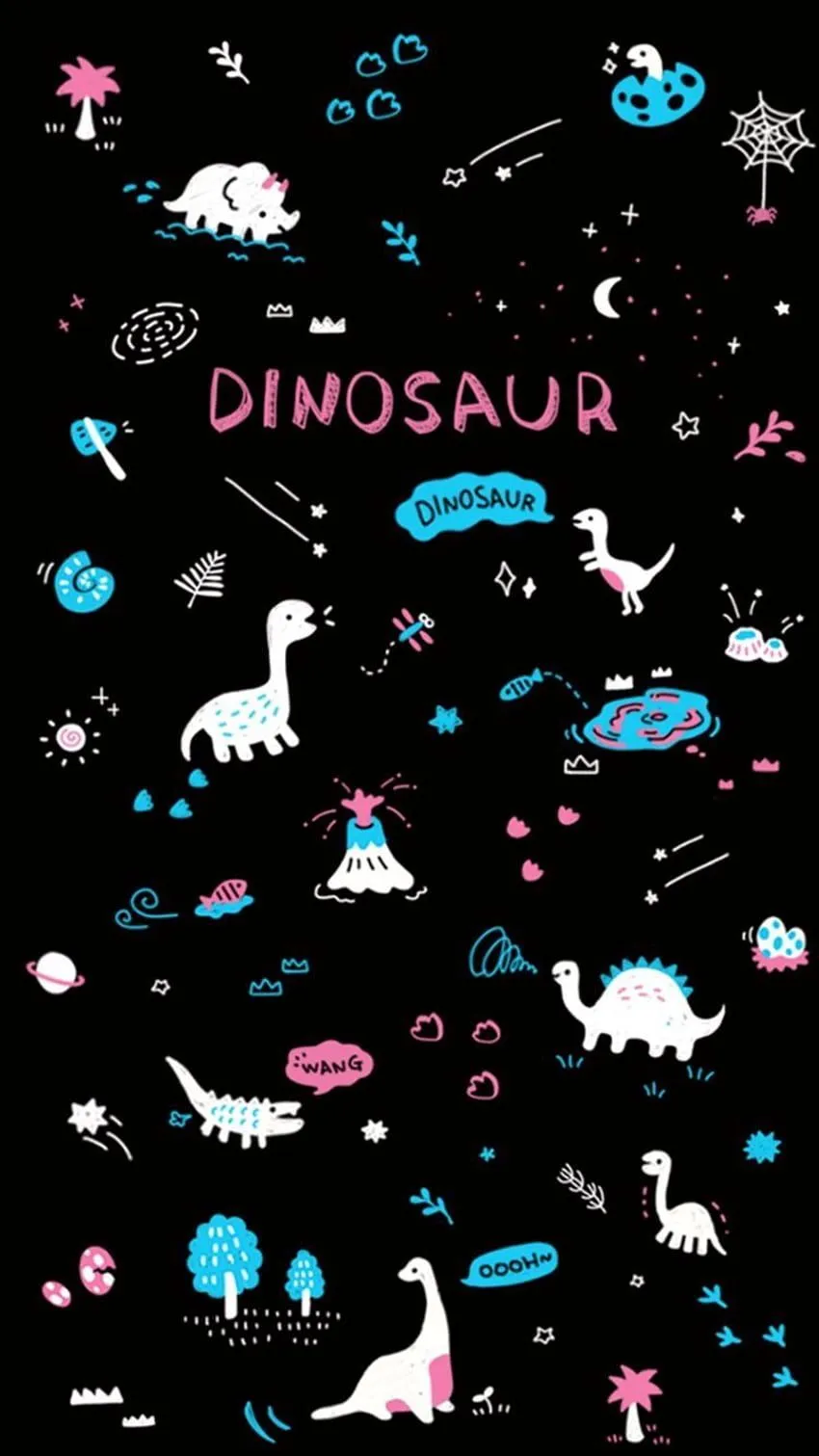 Cute Dinosaur Aesthetic, Cute Dinosaur Phone HD phone wallpaper
