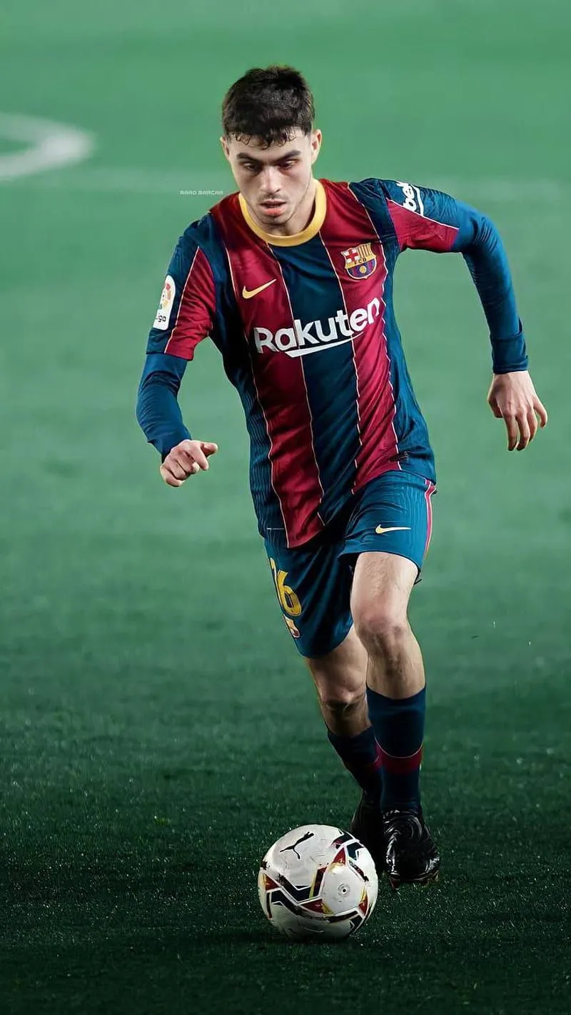 1206x2622px, 2K free download. Pedri, 16, art, barcelona, football, la liga, nike, HD phone wallpaper