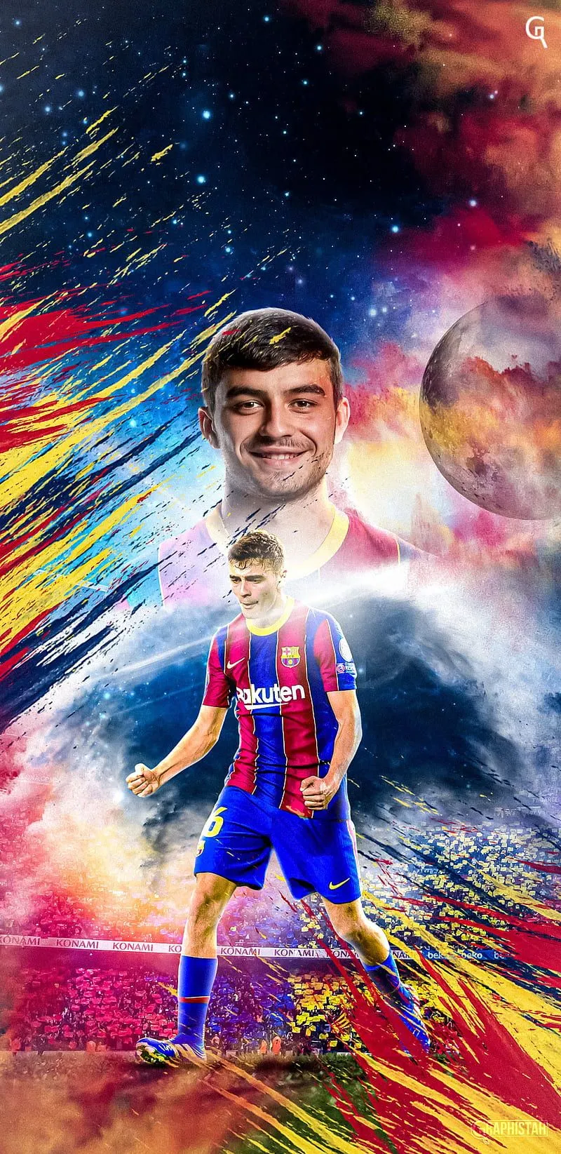 HD pedri barca wallpaper