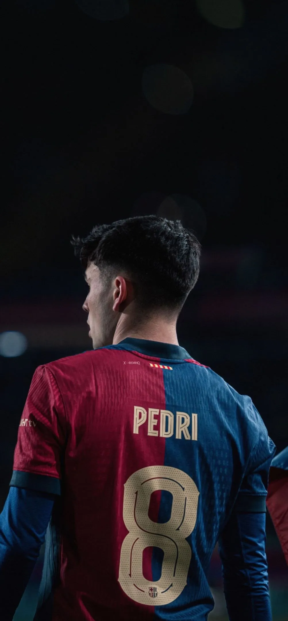 Pedri of FC Barcelona from behind Football Wallpaper