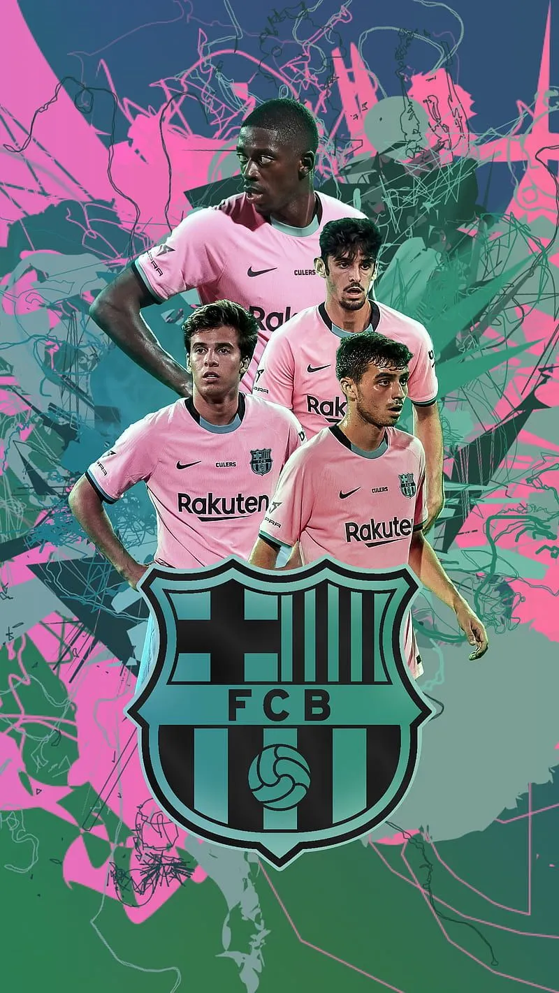 BARCA, dembele, fc barcelona, fcb, pedri, puig, trincao, HD phone wallpaper