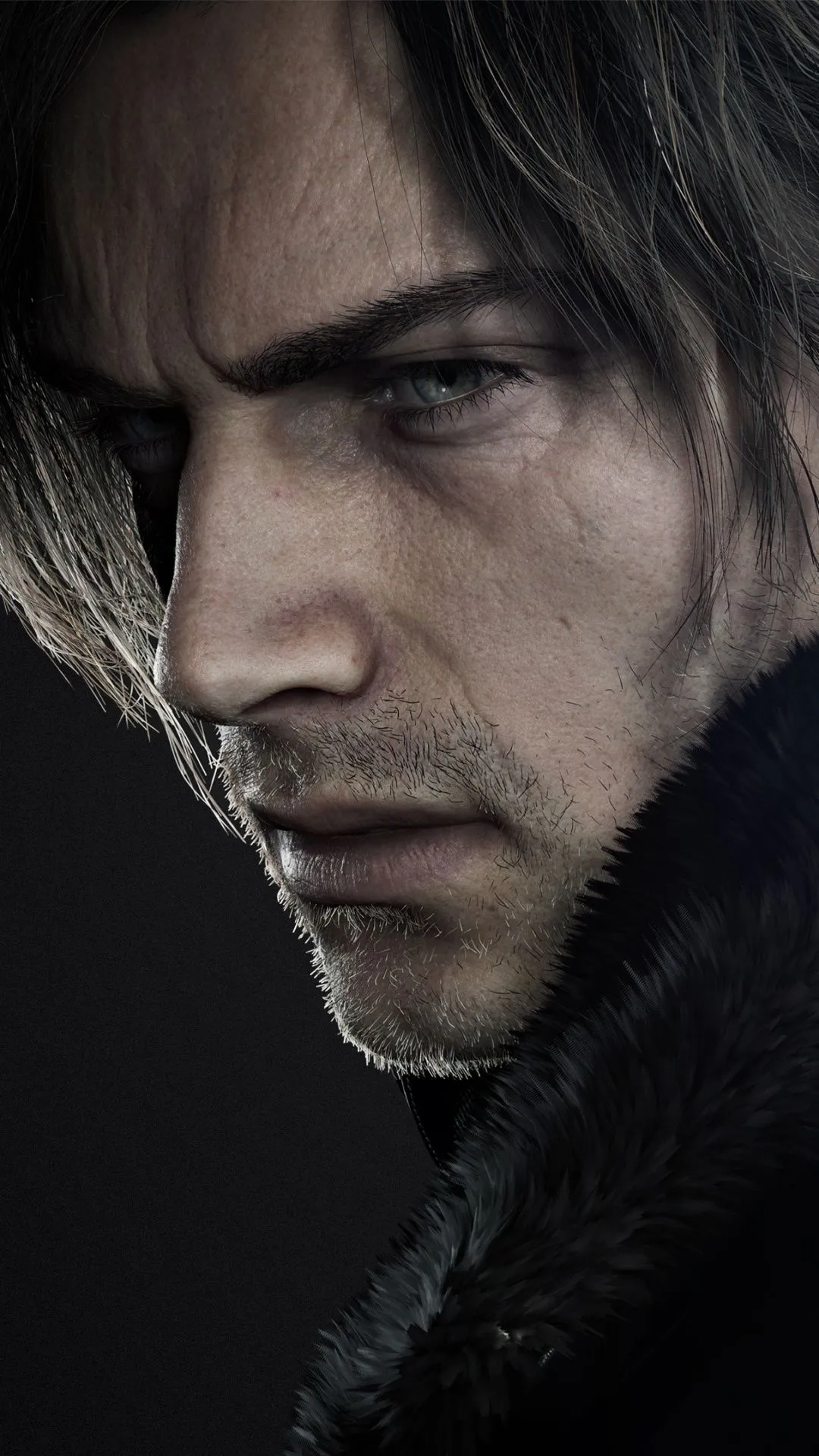 Resident Evil Requiem Leon in Leather Jacket 4K UHD Wallpaper for UltraHD Desktop and TV, Widescreen and UltraWide Display, Dual Monitor, Smartphone and Tablet Devices